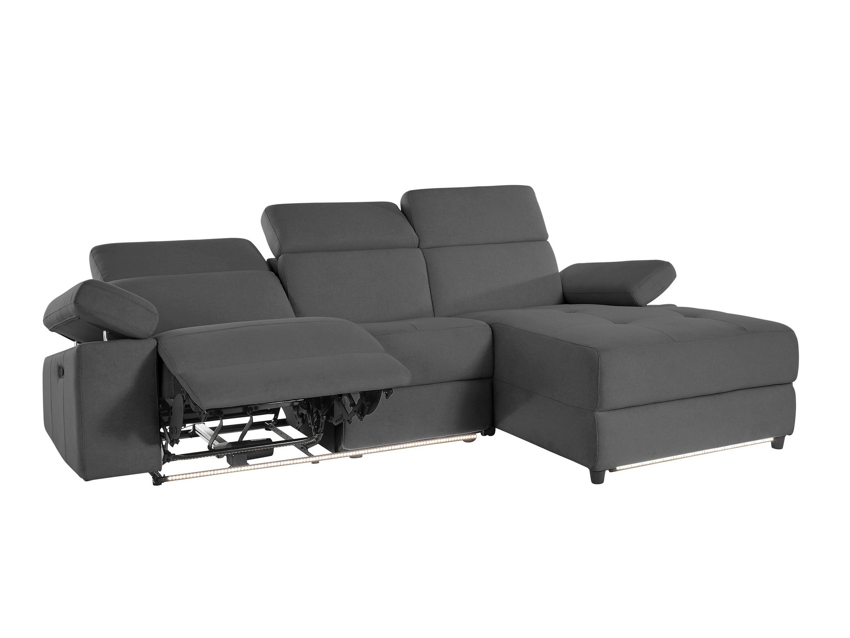 Colțar cu recliner Denton 710 (Antracit)