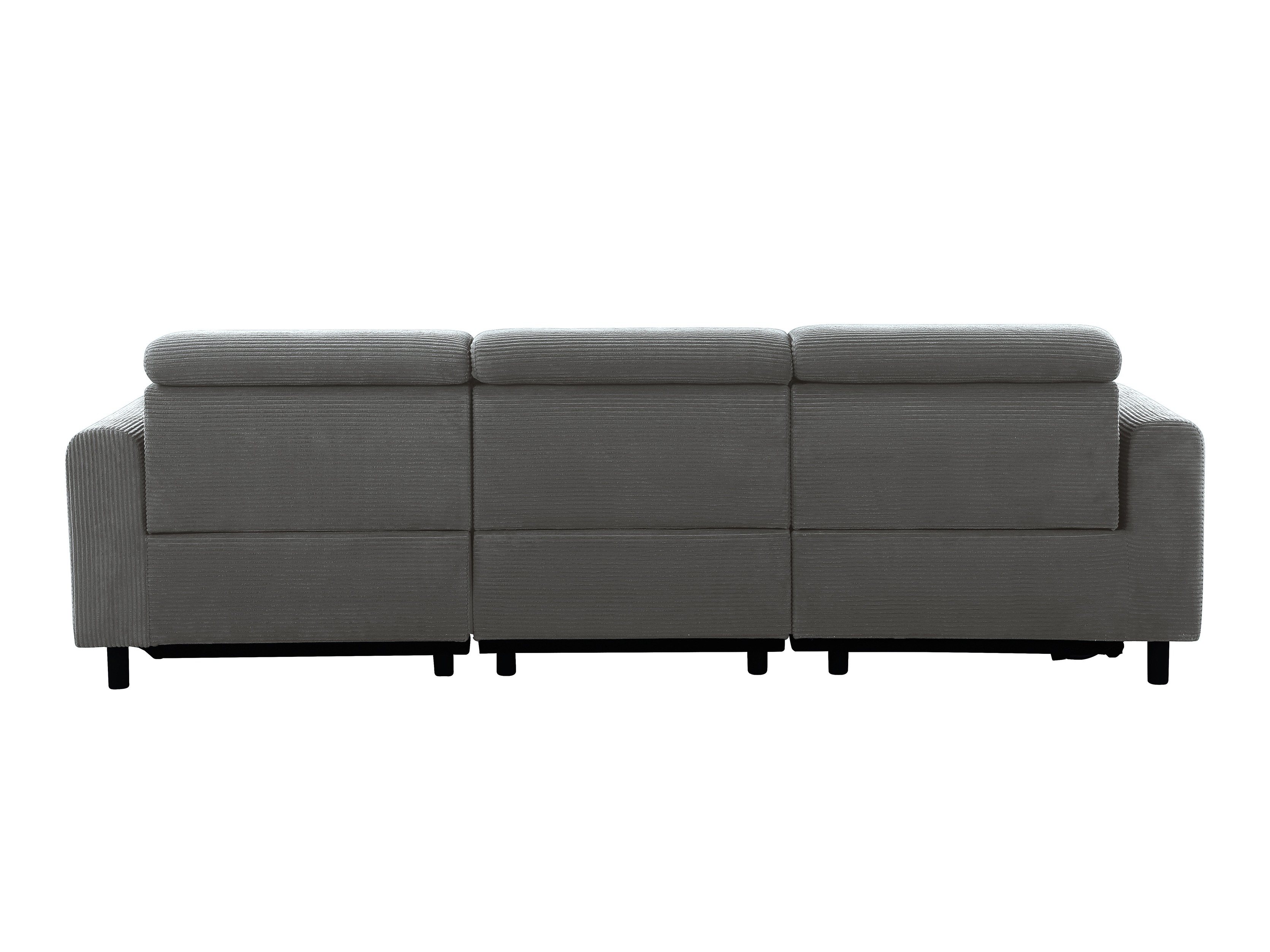 Colțar cu recliner Revbena 104 (Antracit)