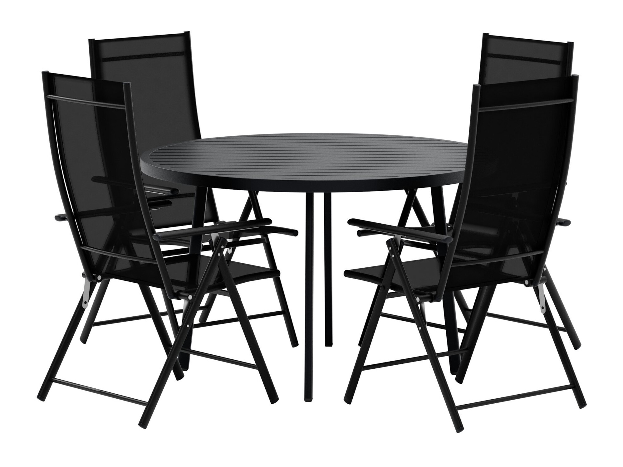 Mese și scaune Dallas 5257 (Negru)