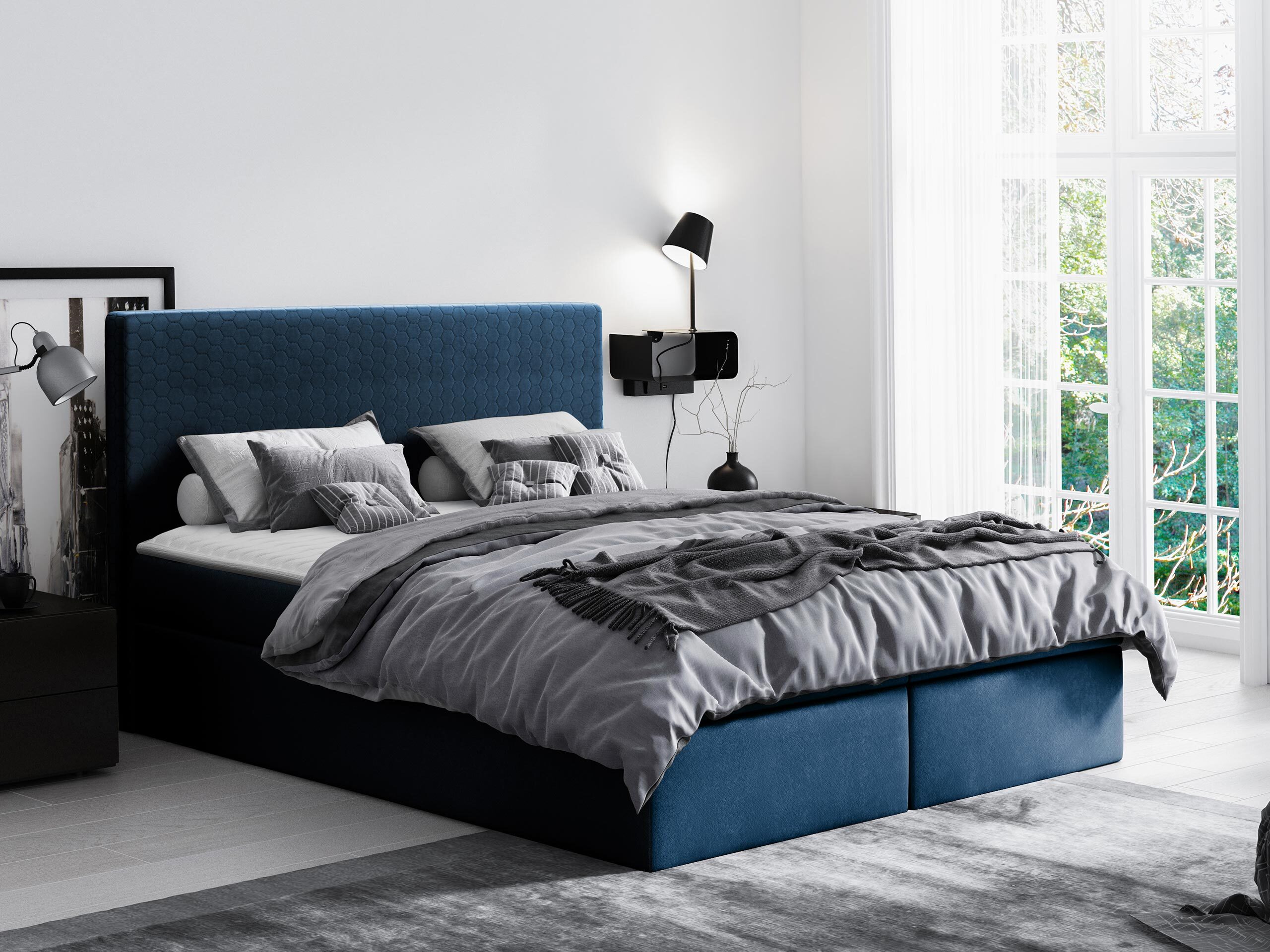 Pat boxspring Nix (Velluto 11)
