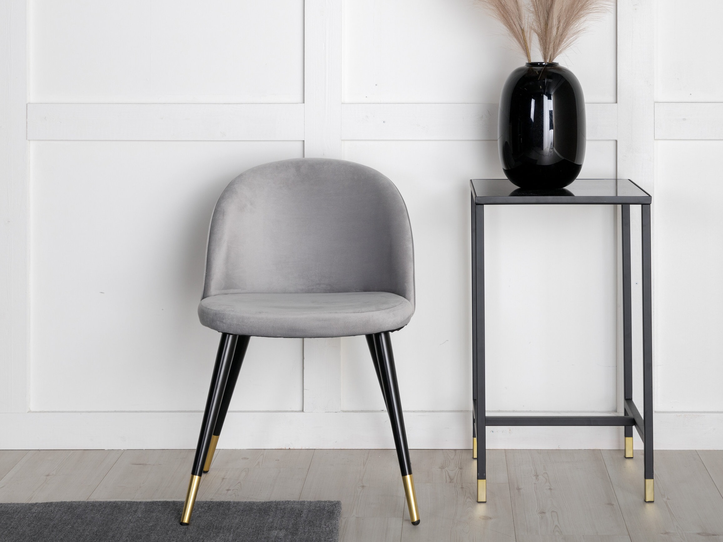 Scaun Dallas 137 (Gri + Negru)