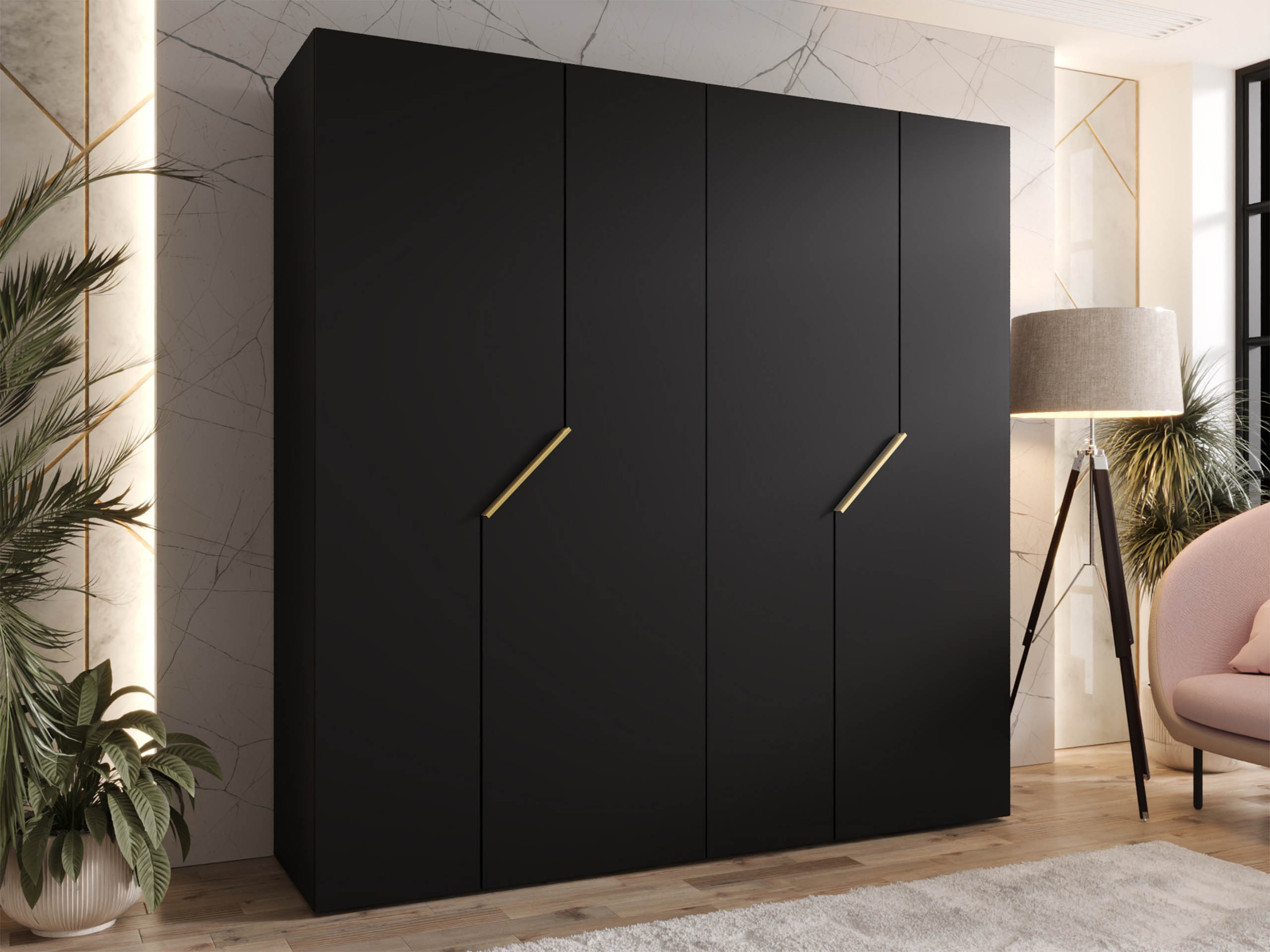 Dulap Hartford 595 (Negru)