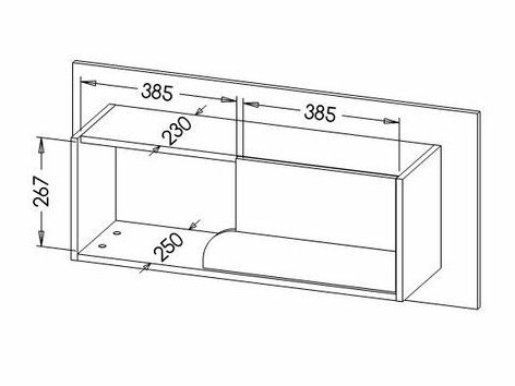 Raft de perete SR11458