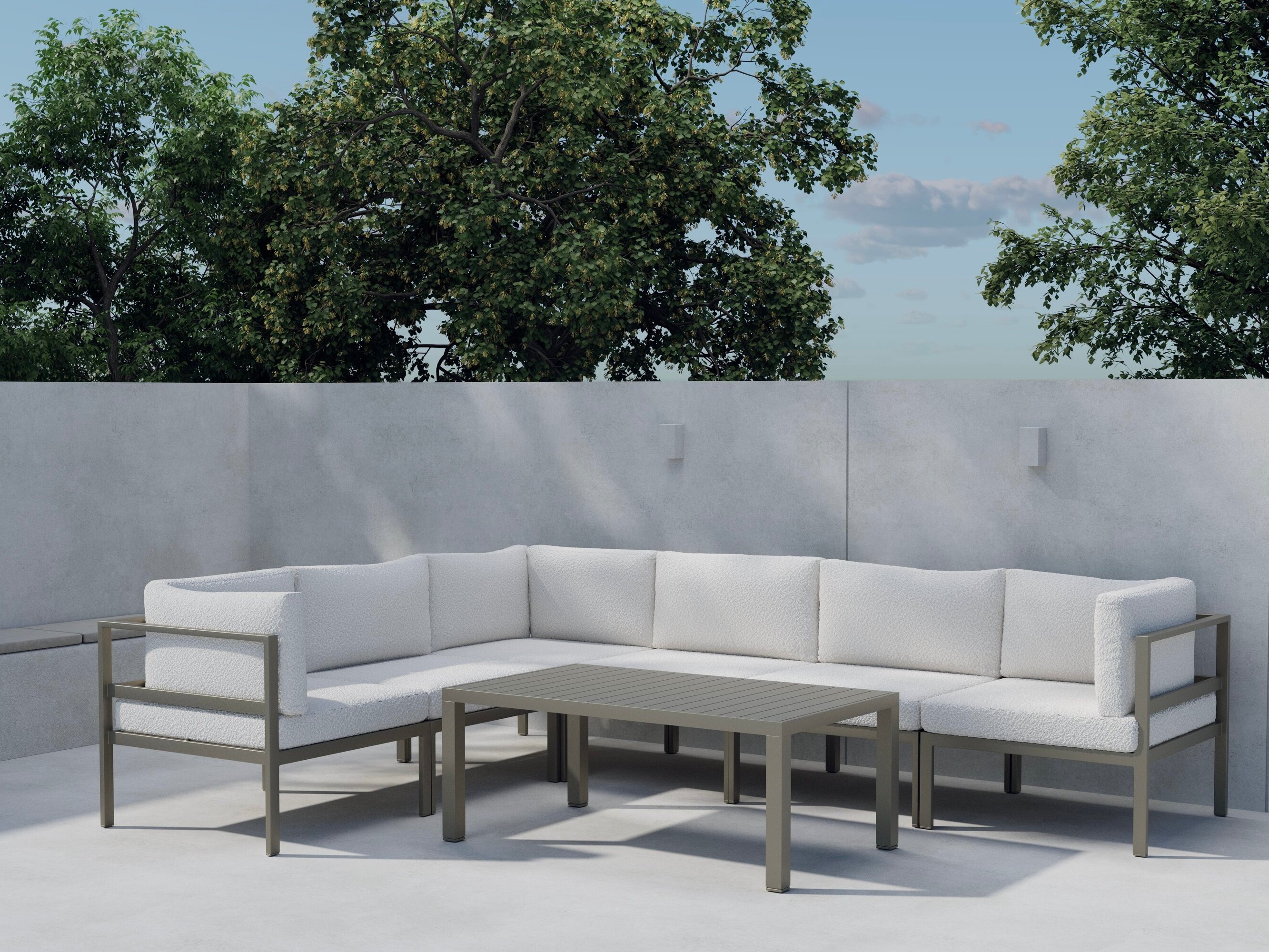 Set mobilier de exterior Camorlo 112