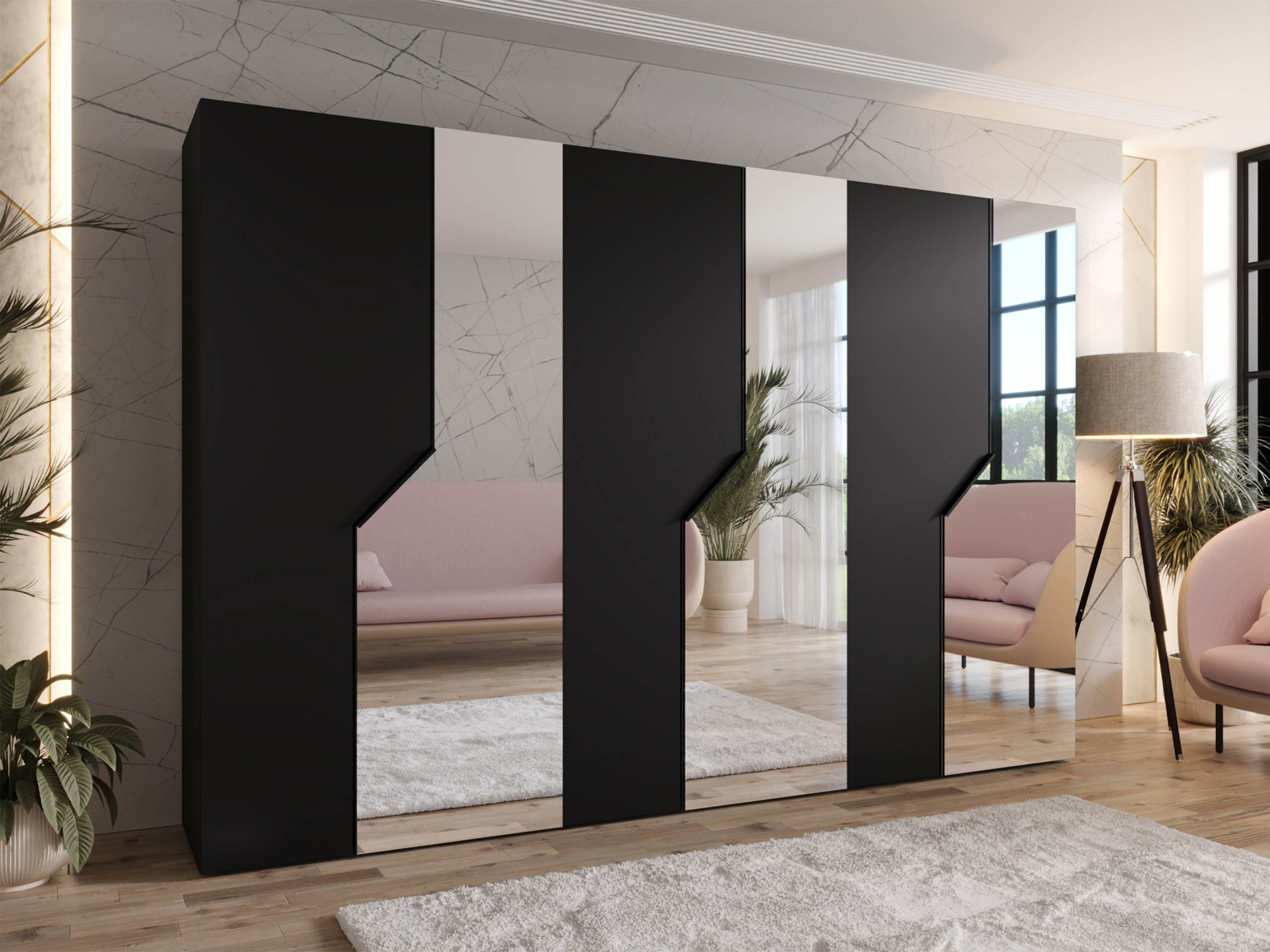 Dulap Hartford 599 (Negru)