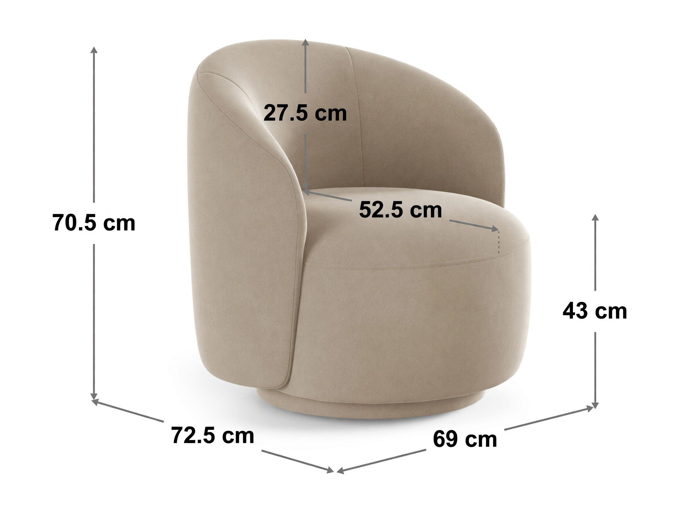 Fotoliu Beckley 353 (Moly 11)