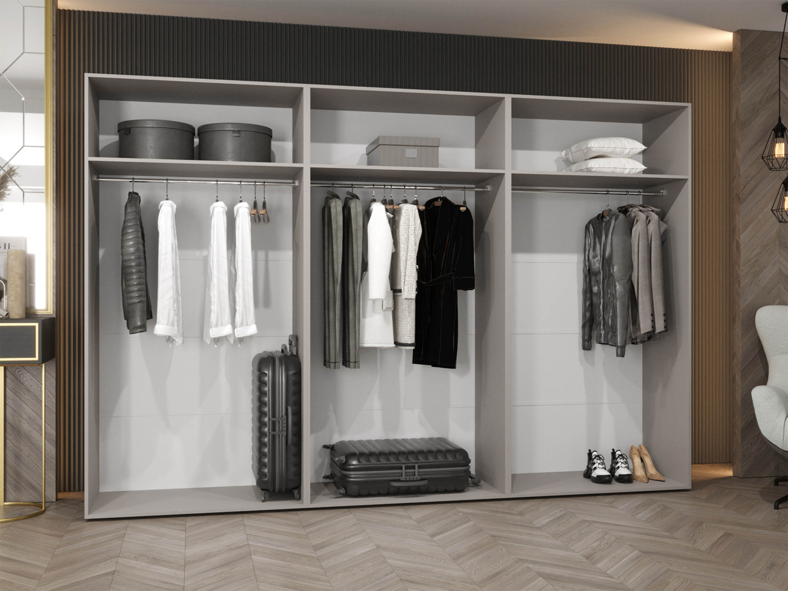 Dulap Hartford 599 (Negru)