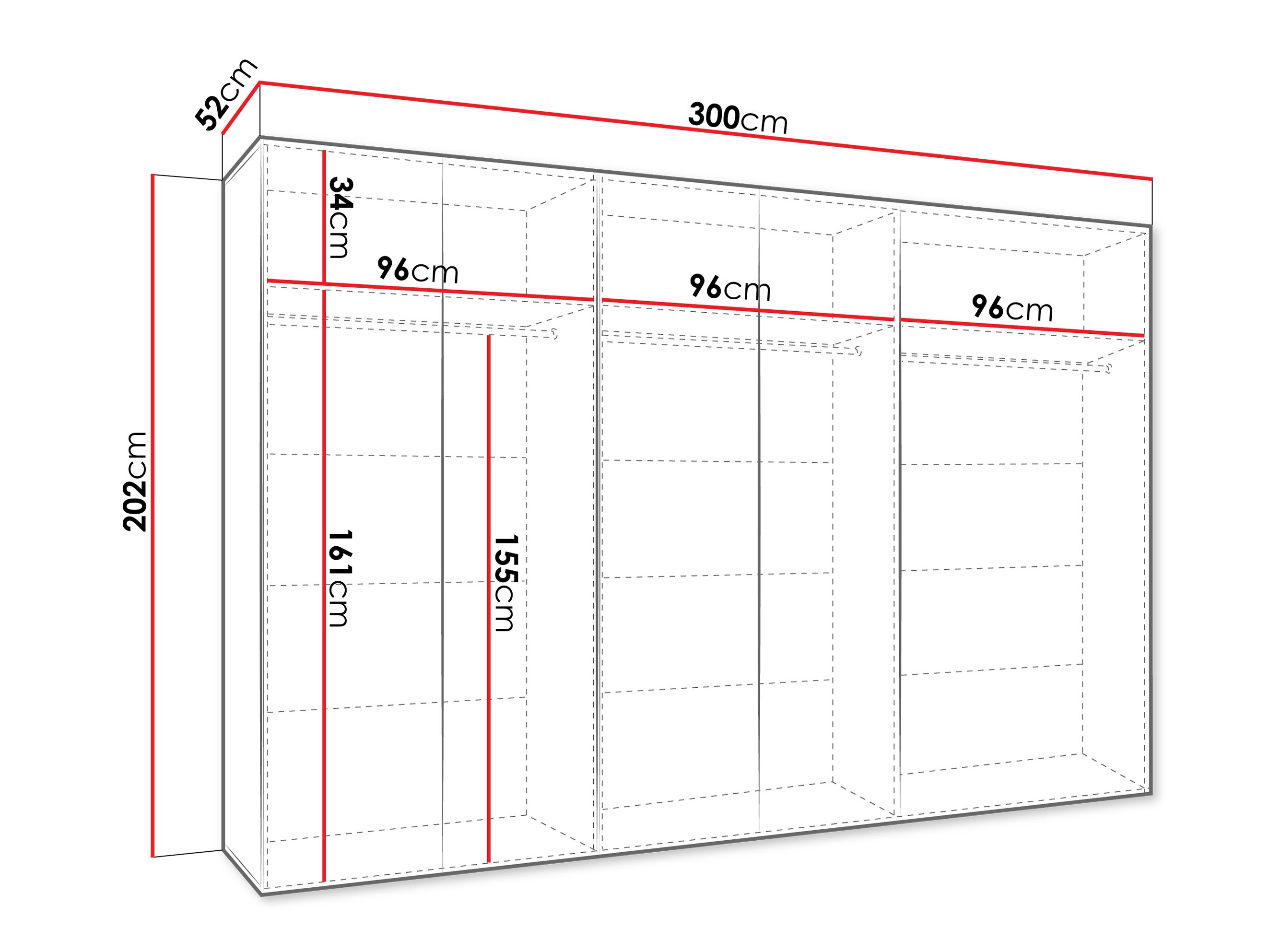 Dulap Hartford 602 (Alb)