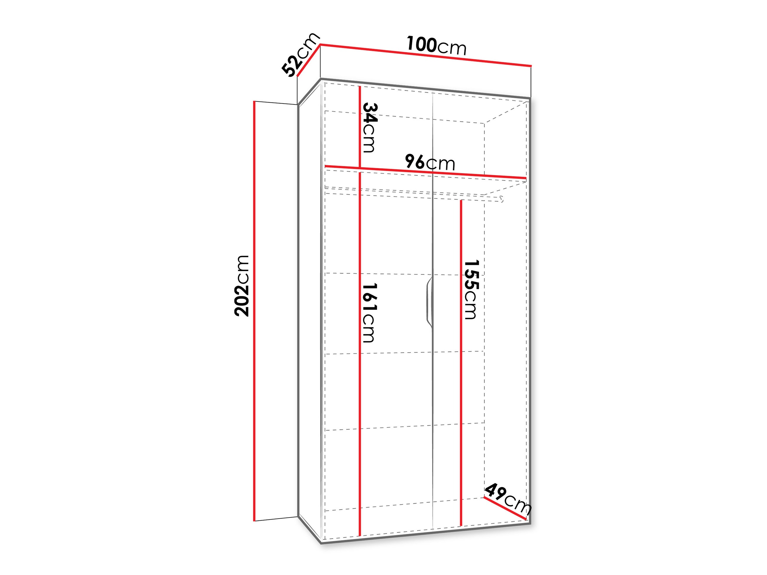 Dulap Hartford 603 (Cașmir)