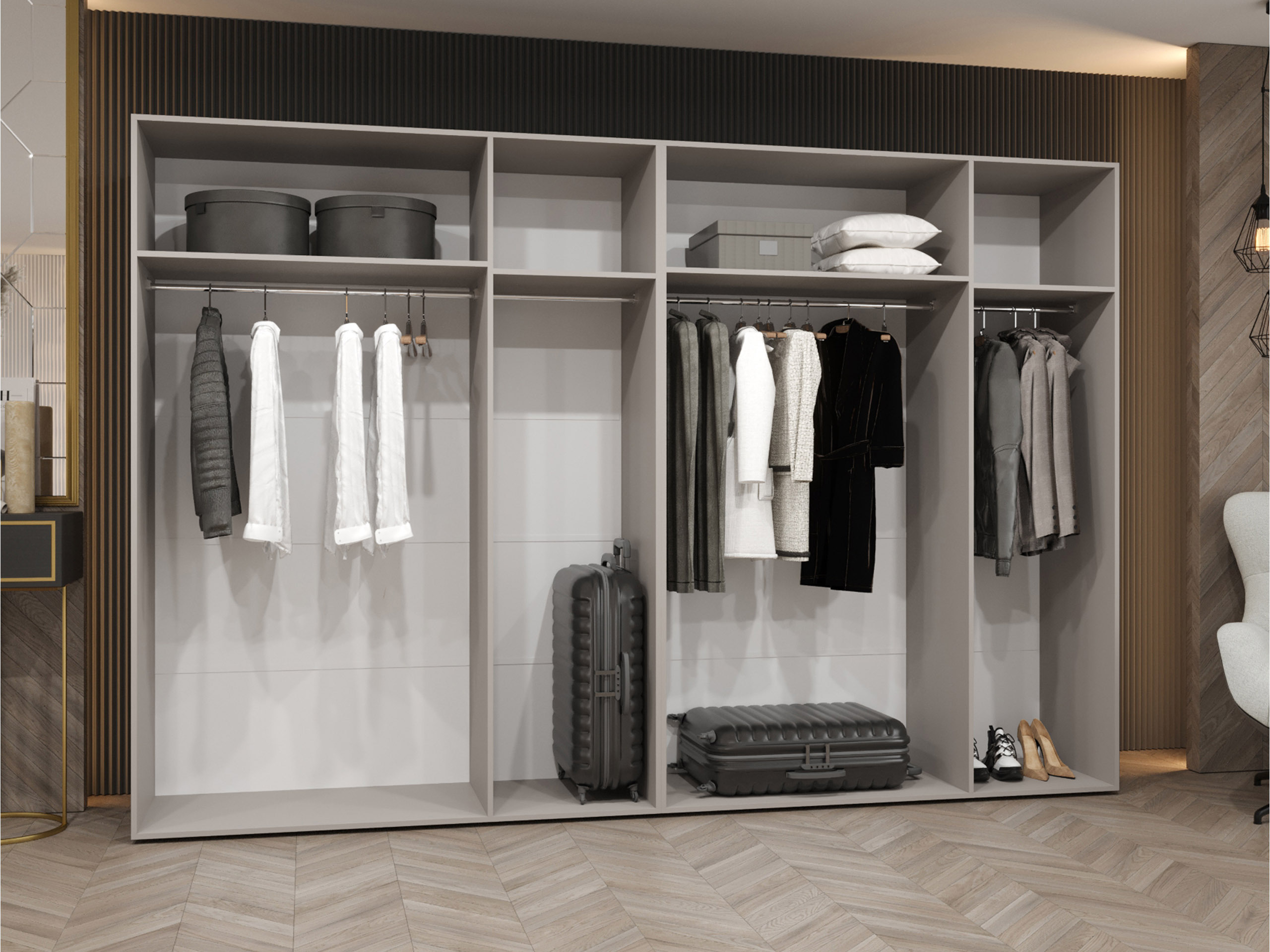 Dulap Hartford 612 (Negru)