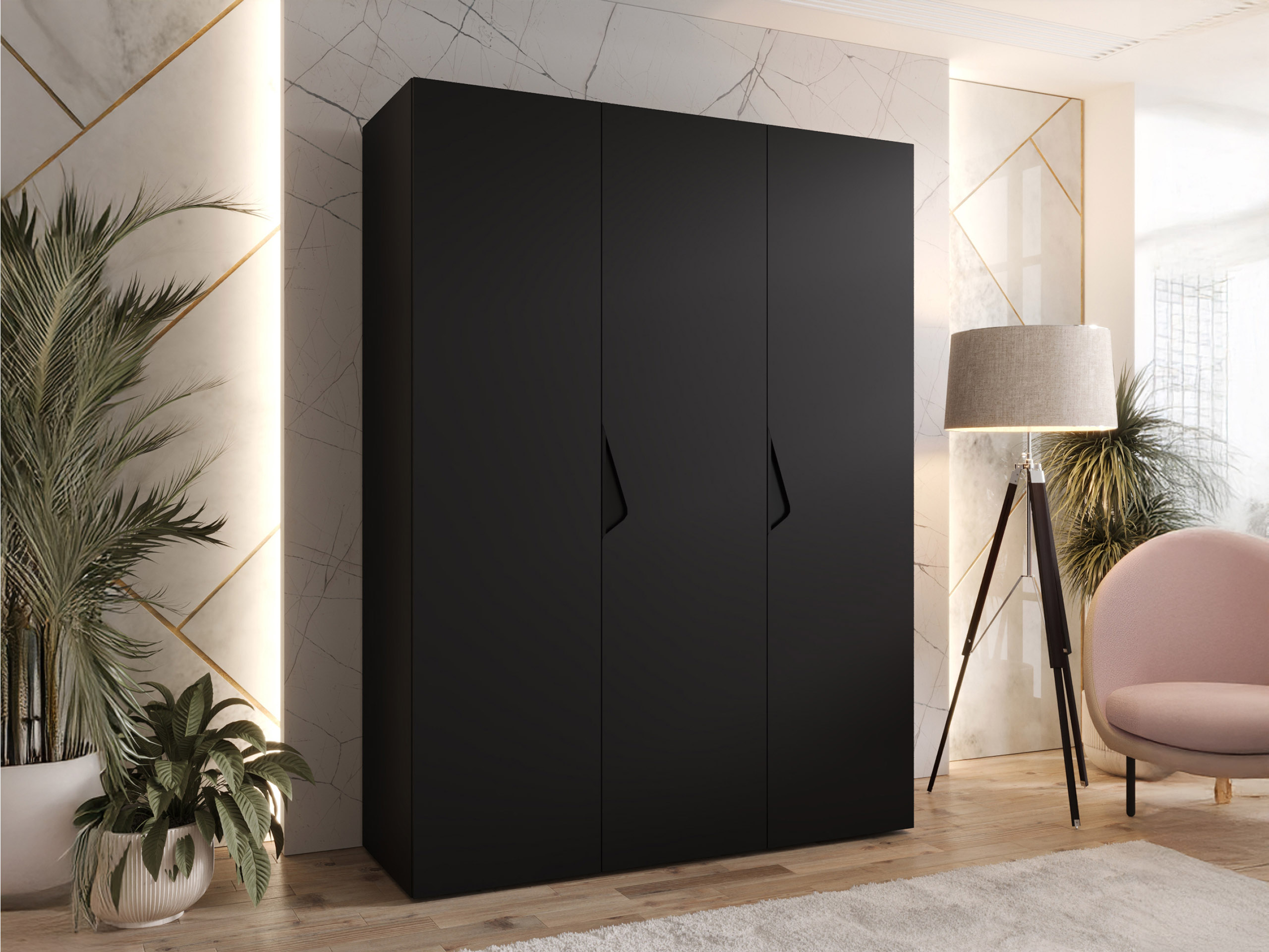Dulap Hartford 619 (Negru)