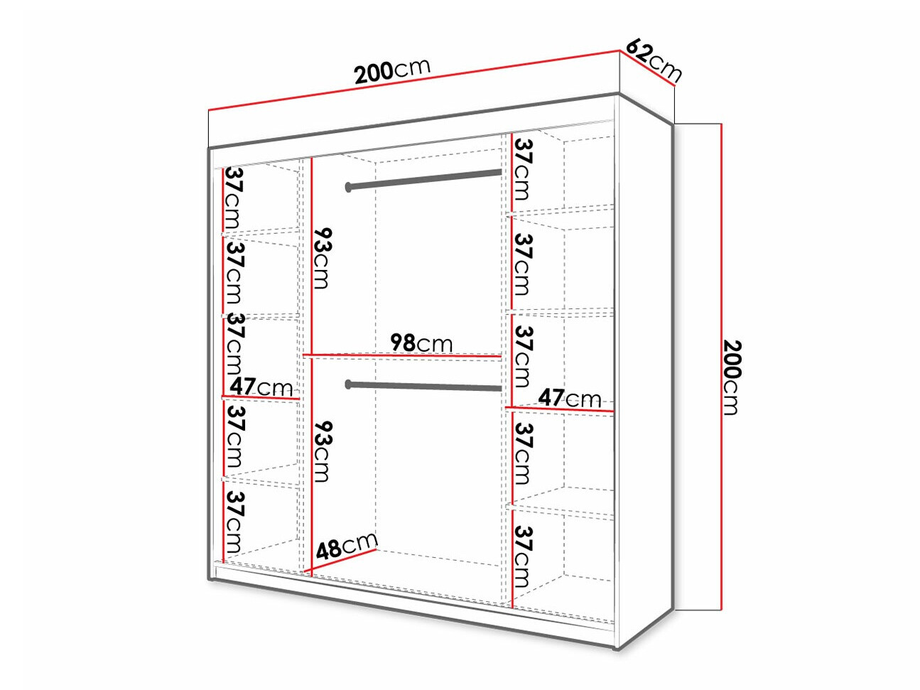 Dulap SR11496 cu ambalaj deteriorat