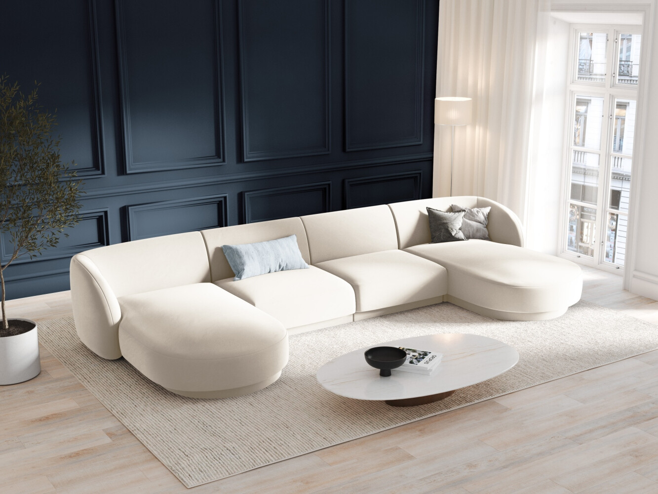 Colțar modular Tivlomi 108 (Bluvel 22)