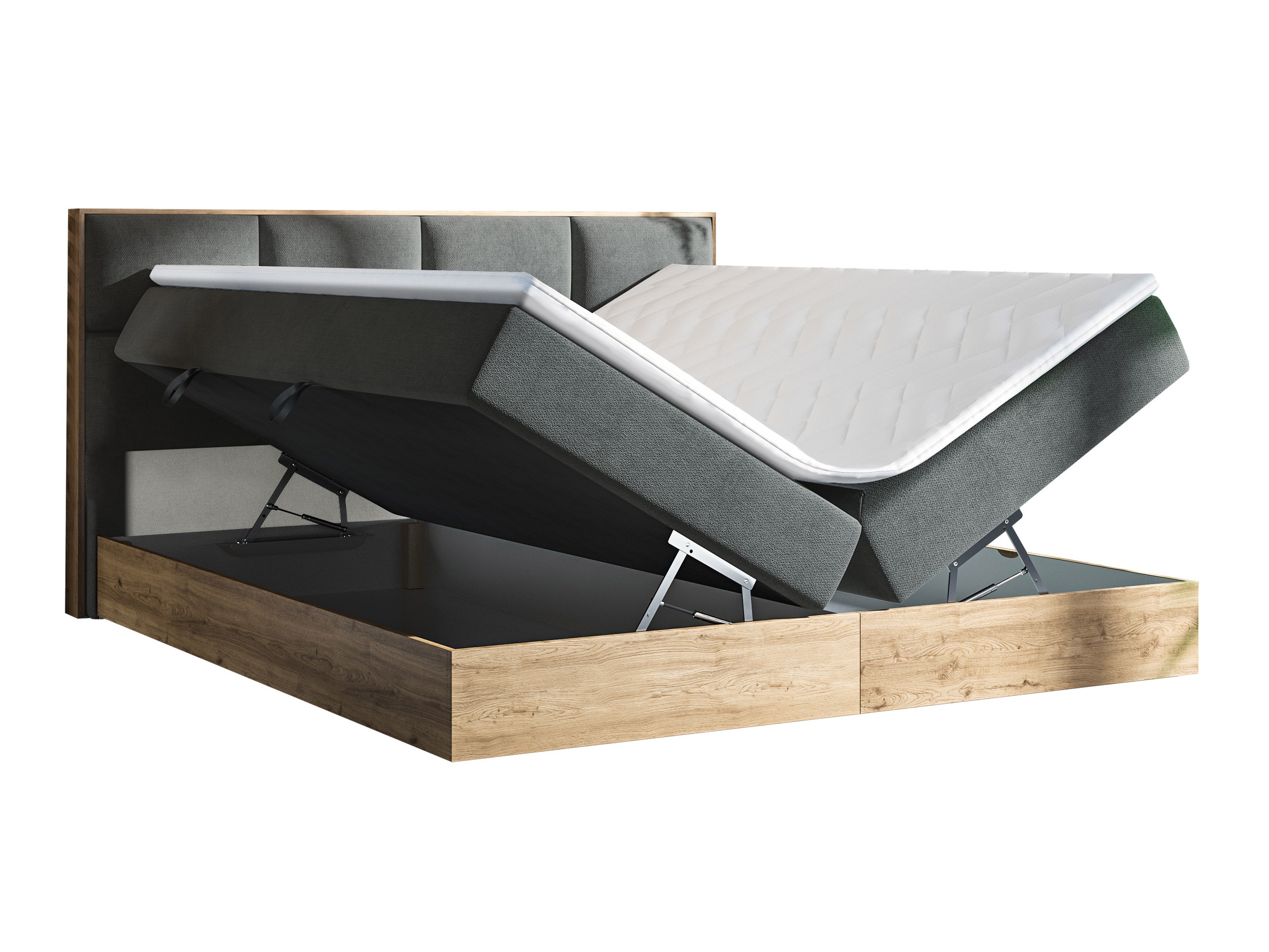 Pat boxspring ComfiDream Miraena (Stejar auriu + Soro 21)