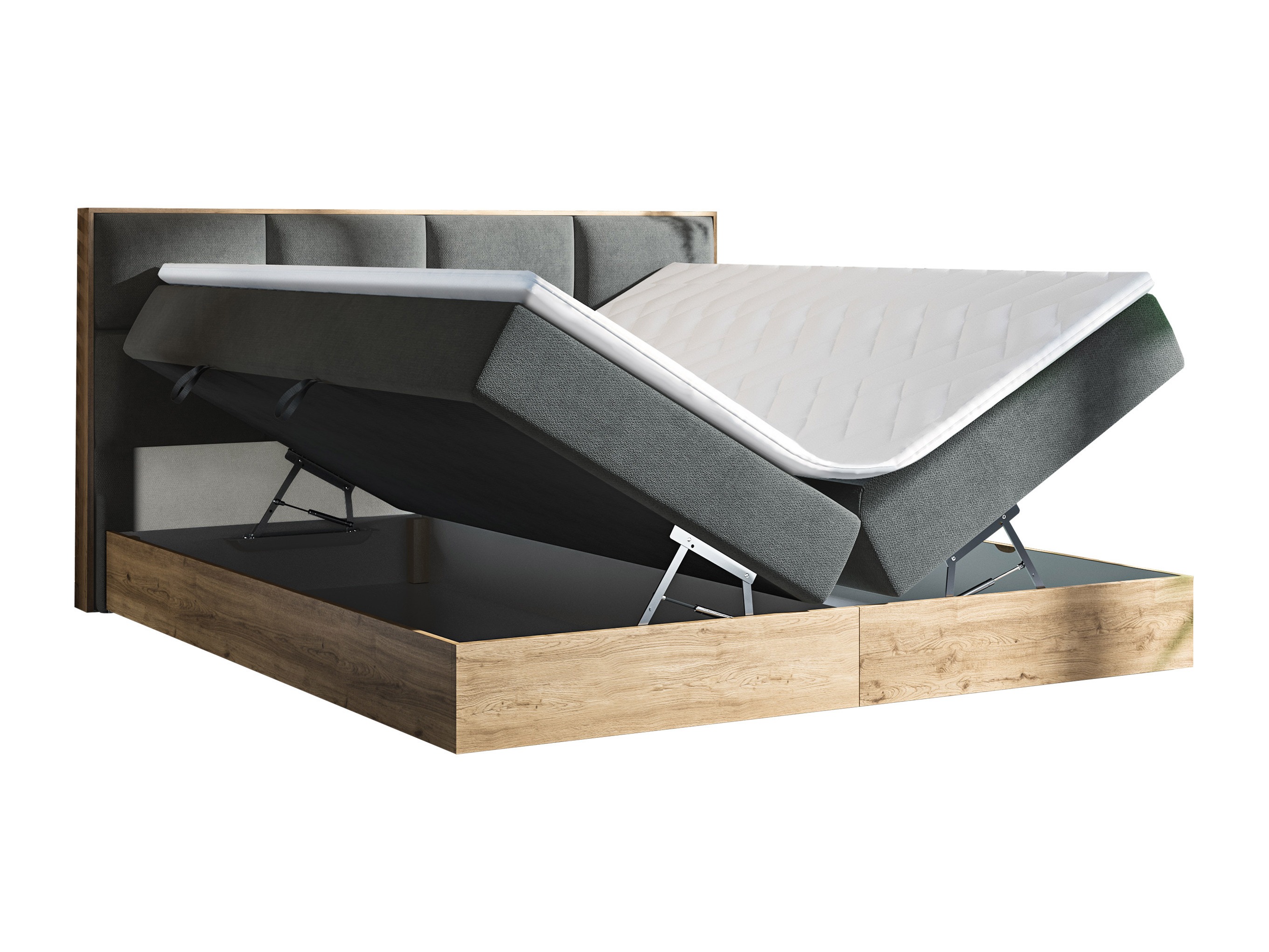 Pat boxspring ComfiDream Miraena (Stejar auriu + Soro 28)