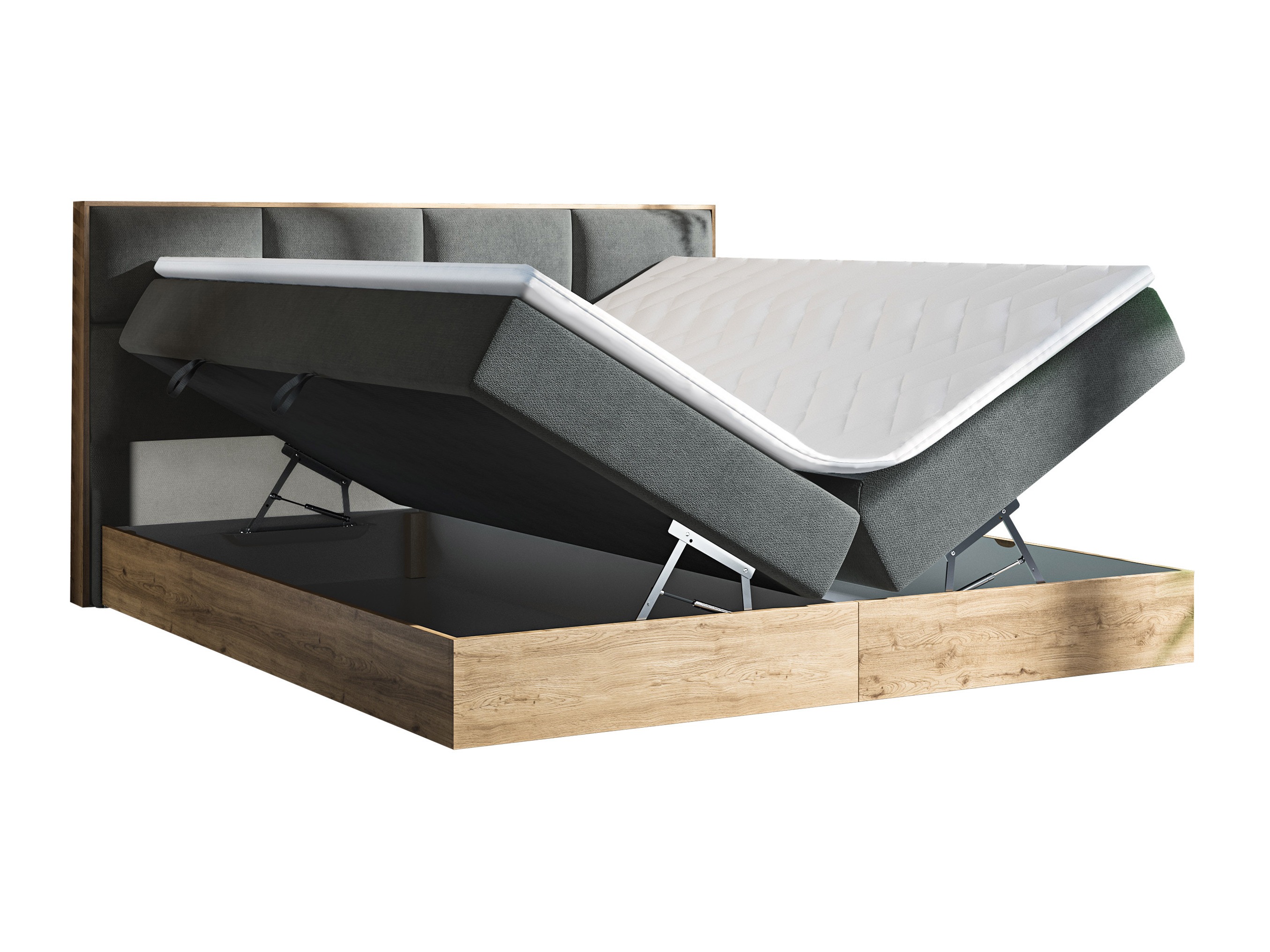 Pat boxspring ComfiDream Miraena (Stejar auriu + Soro 28)