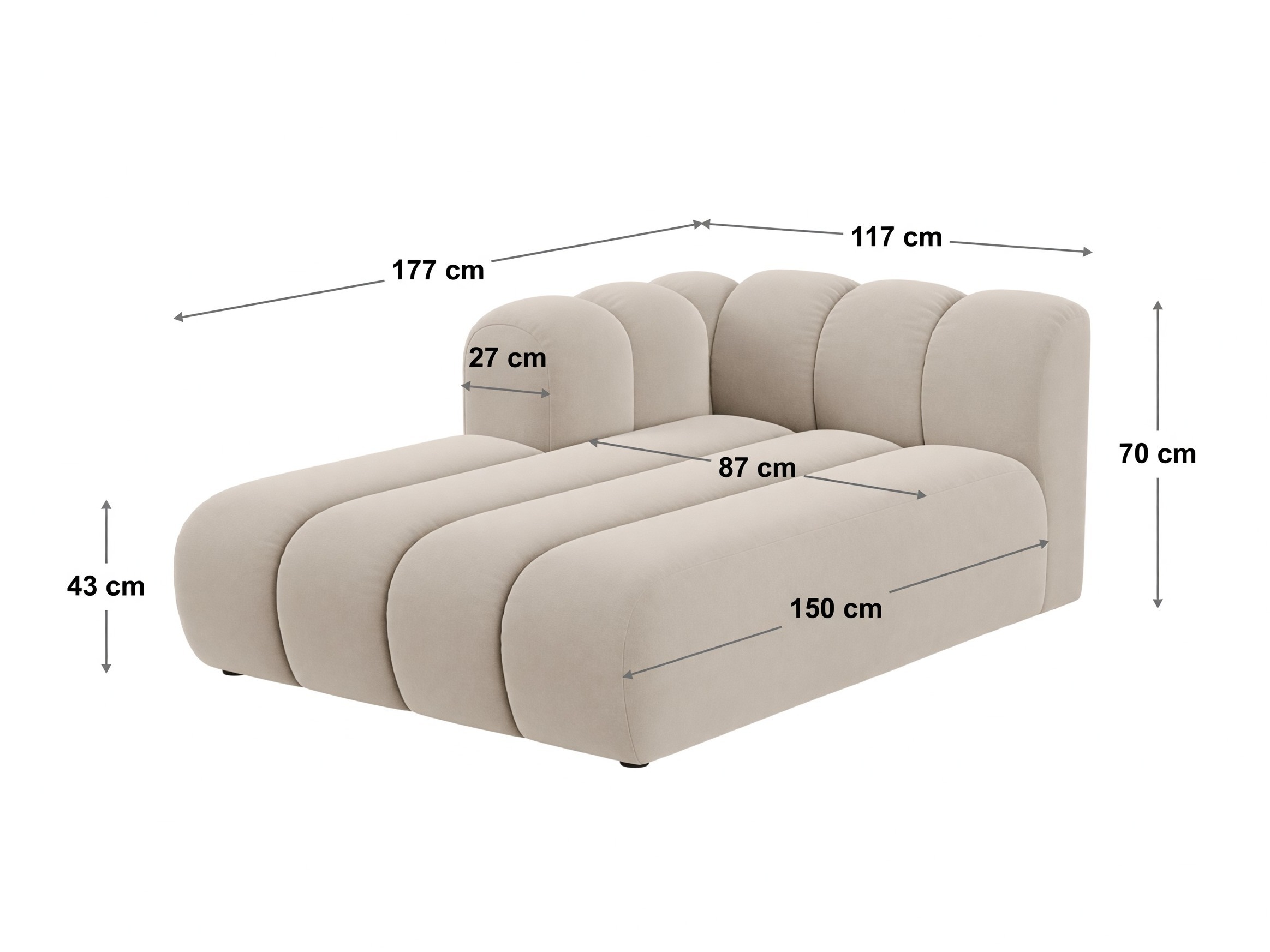 Sistem modular de șezut Cirleve 117 (Salvador 14)