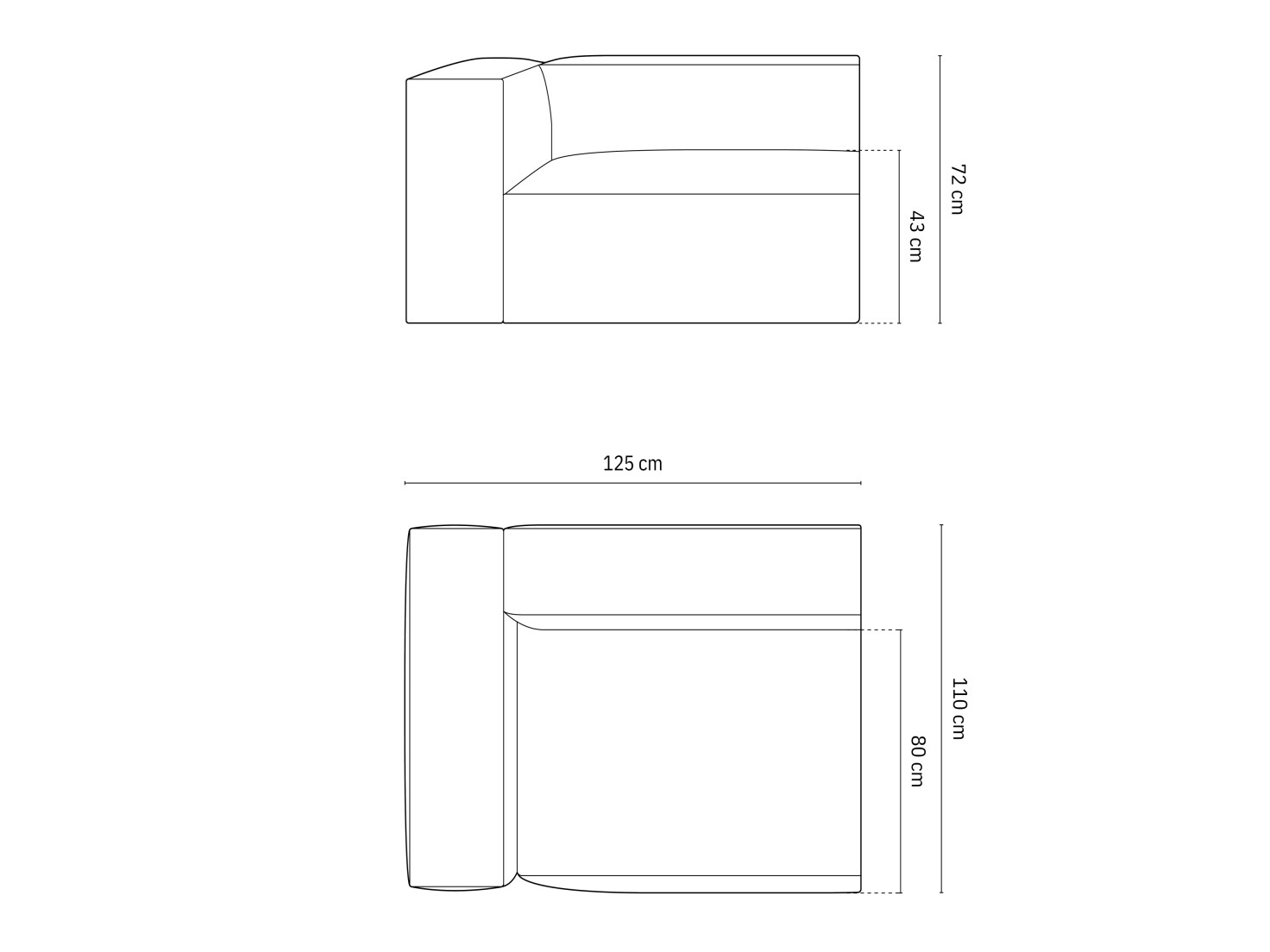 Sistem modular de șezut Sonsore 106 (Paris Teja)