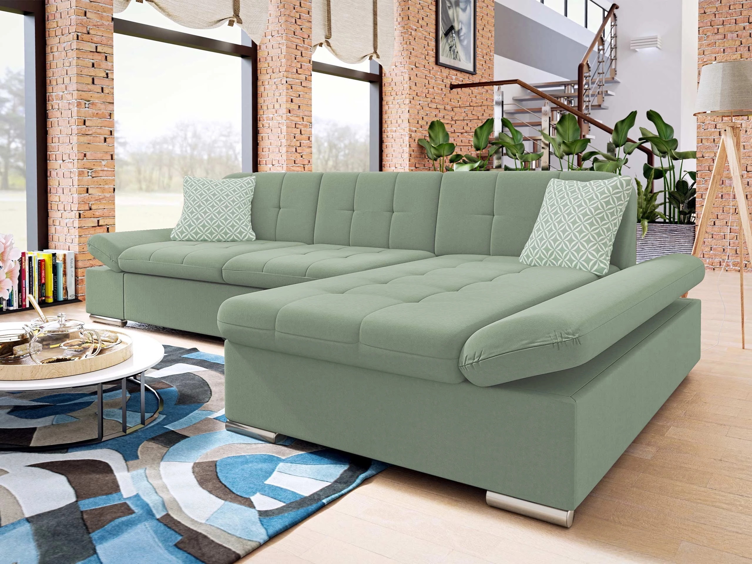 Colțar Comfivo Serenitas (Uttario Velvet 2954 + Evo 29)