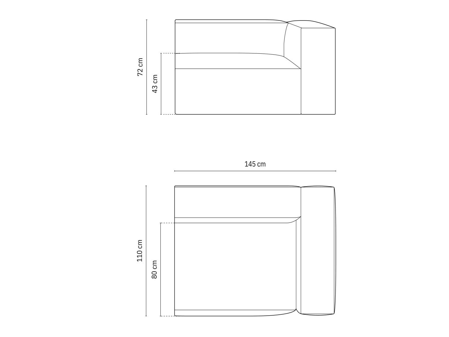 Sistem modular de șezut Sonsore 107 (Liberty 09)