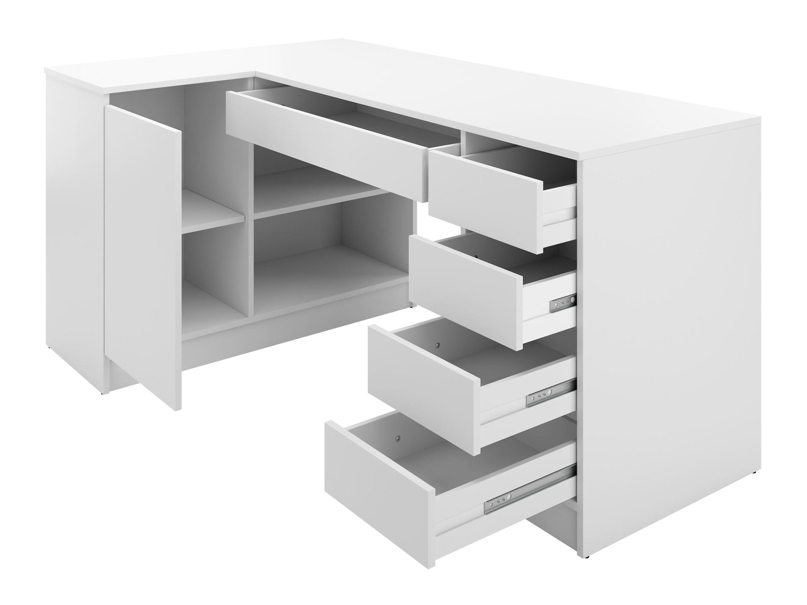 Birou de colt Comfivo 568 (Bej)