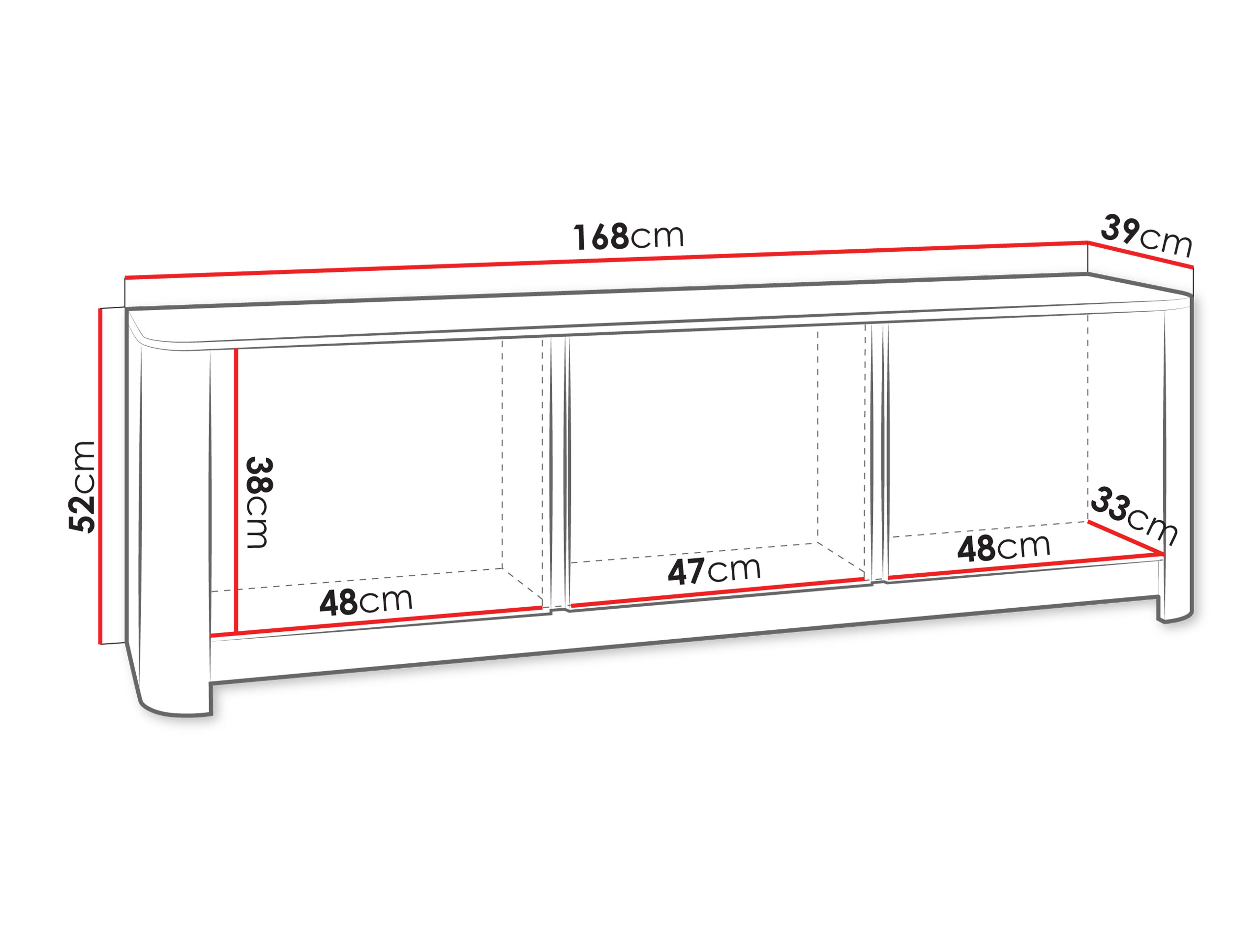 Comodă TV Somore 103