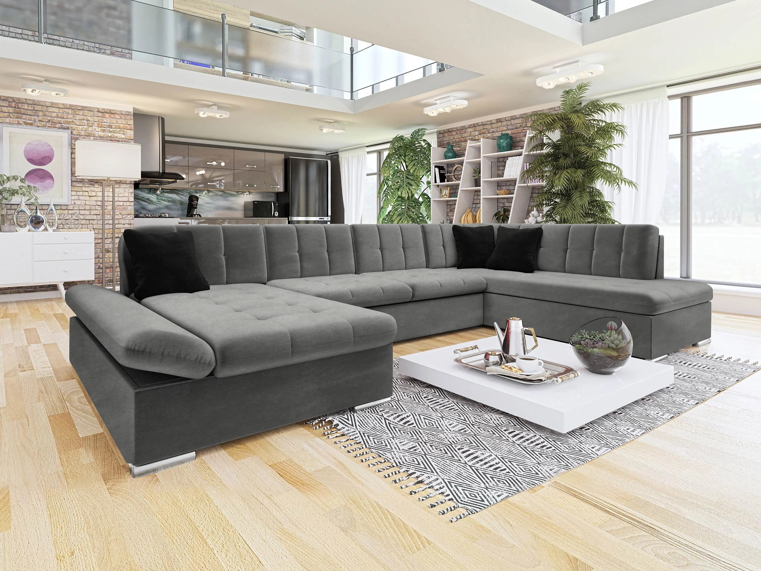 Colțar Comfivo Tilia I (Magic Velvet 2217 + Magic Velvet 2219)