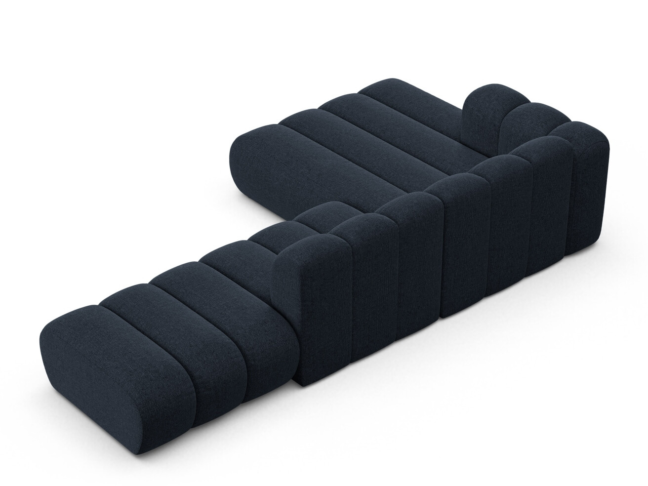 Colțar modular Cirleve 105 (Eden 16 Deep Albastru)