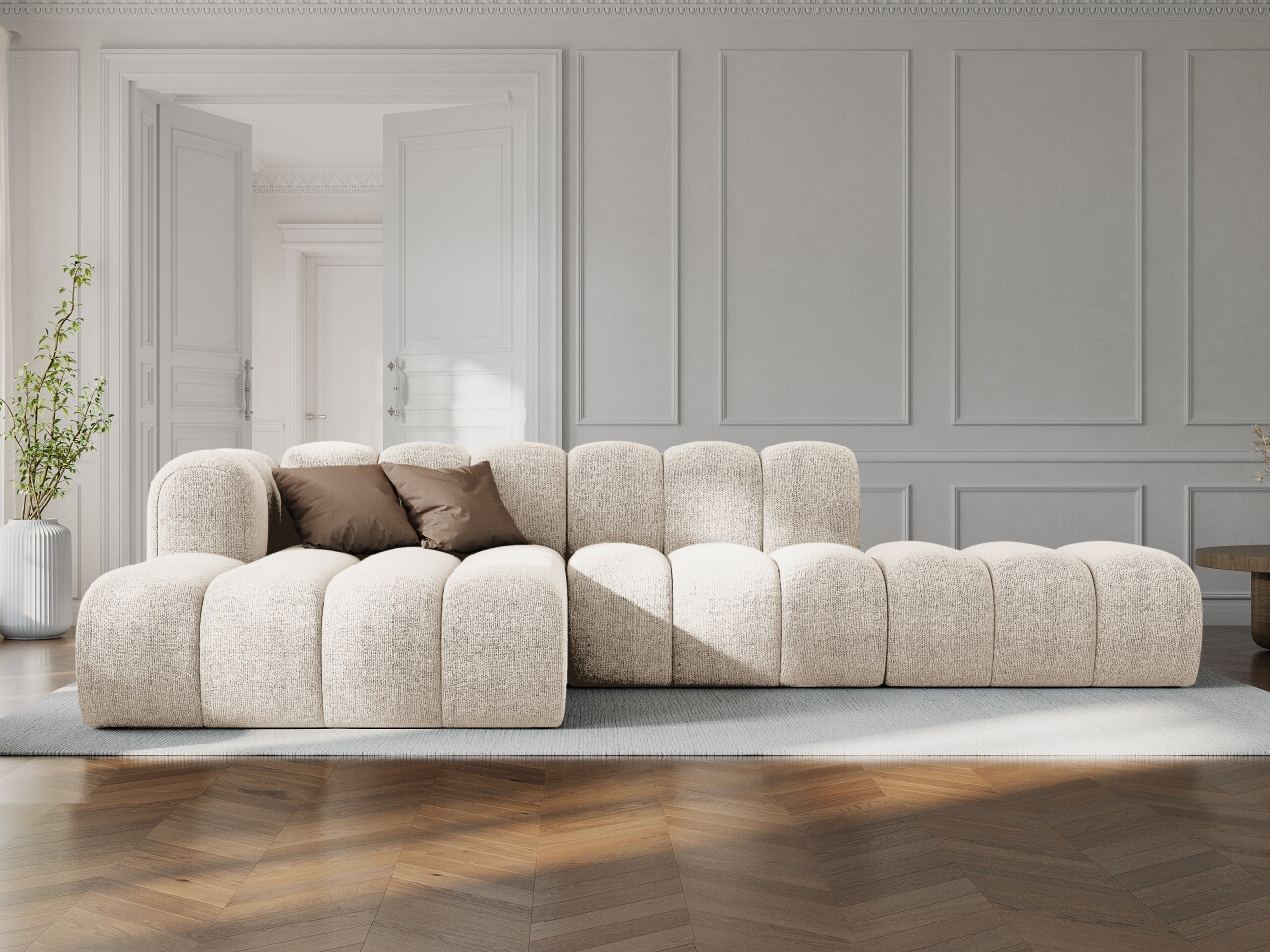Colțar modular Cirleve 105 (Eden 02 Lemn de Parl)
