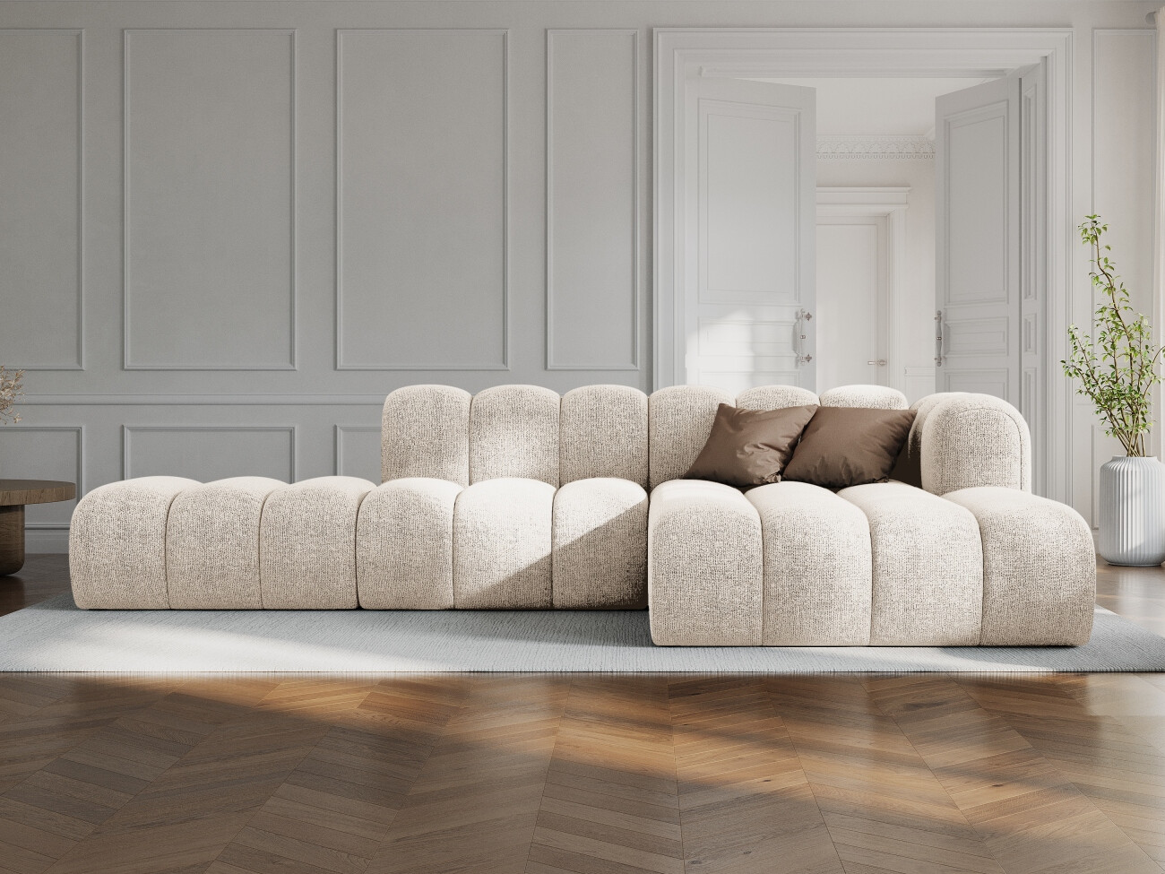 Colțar modular Cirleve 105 (Eden 02 Lemn de Parl)