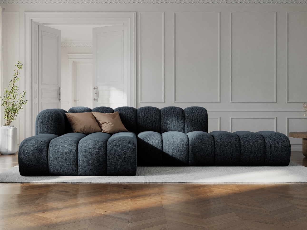 Colțar modular Cirleve 105 (Eden 12 Măslin)
