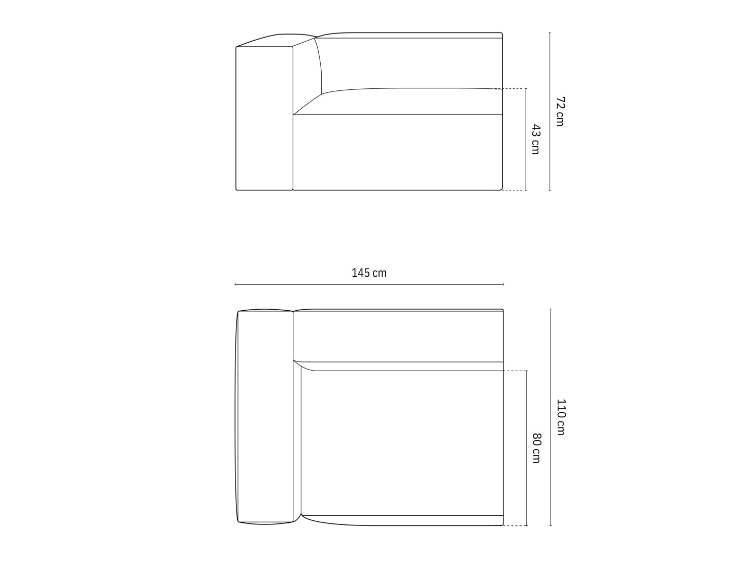 Sistem modular de șezut Sonsore 107 (Liberty 05)