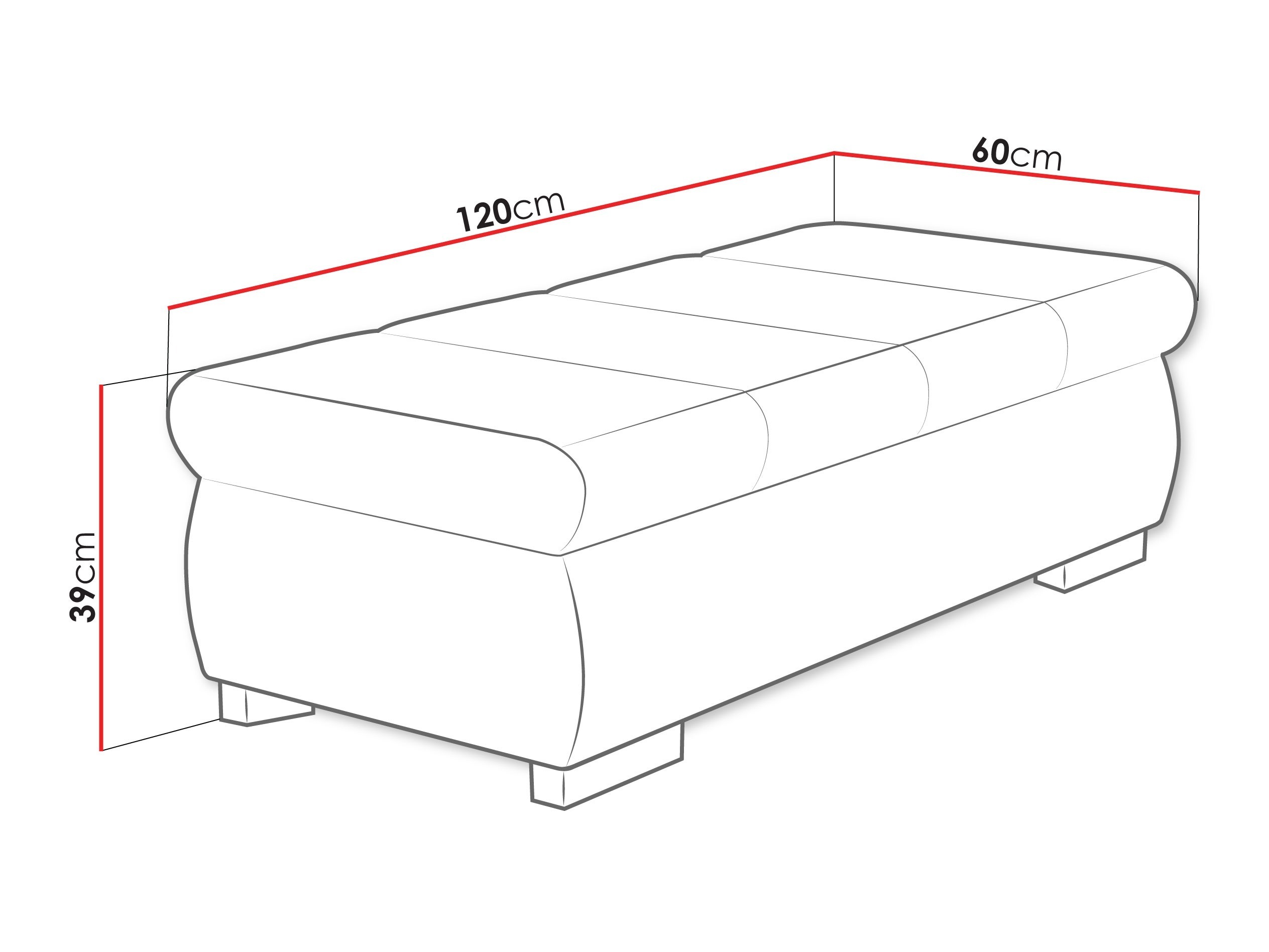 Bancă tapițată Comfivo Olivetum I (Margo 227.09)