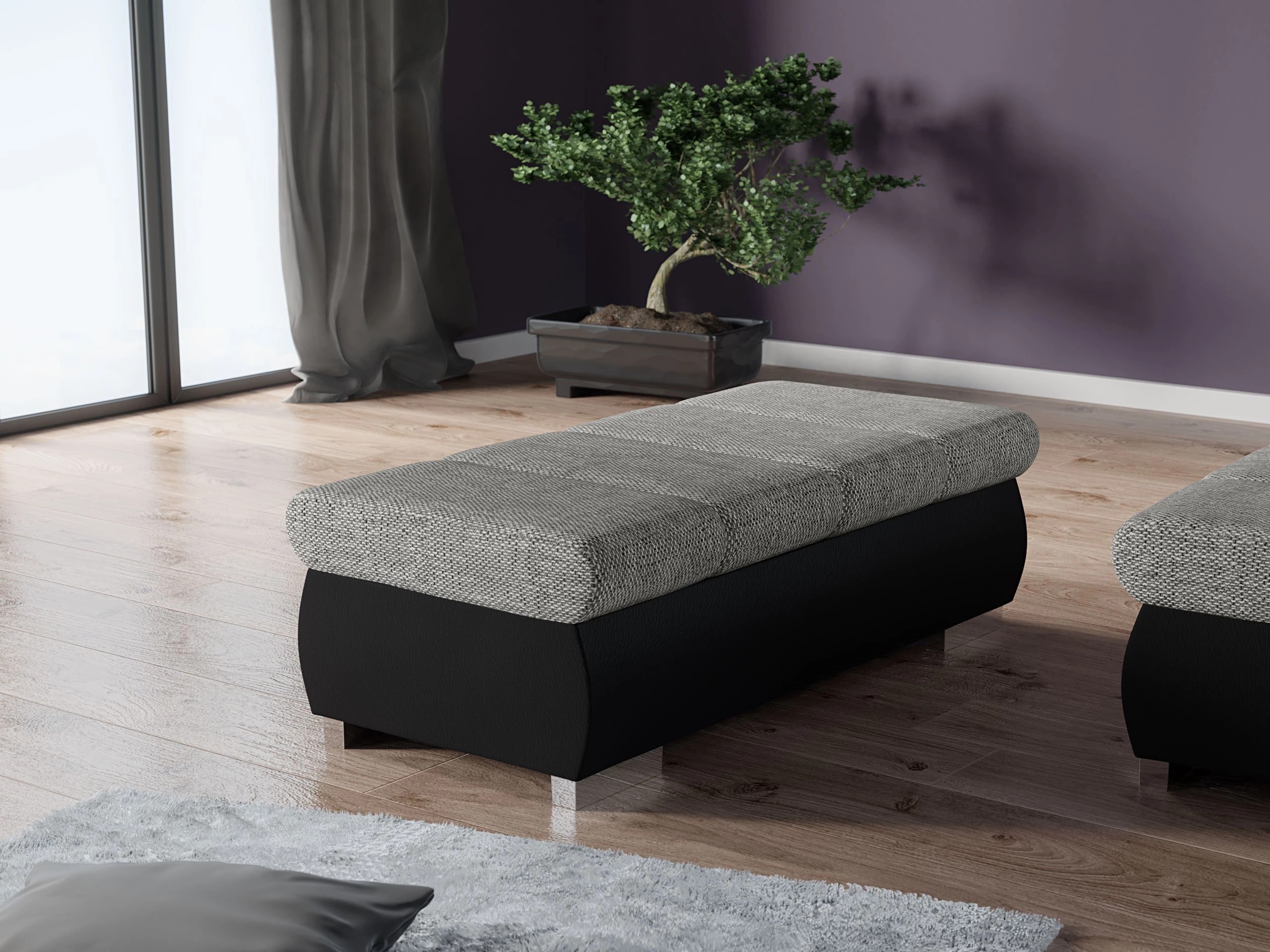 Bancă tapițată Comfivo Olivetum I (Soft 011 + Lawa 05)