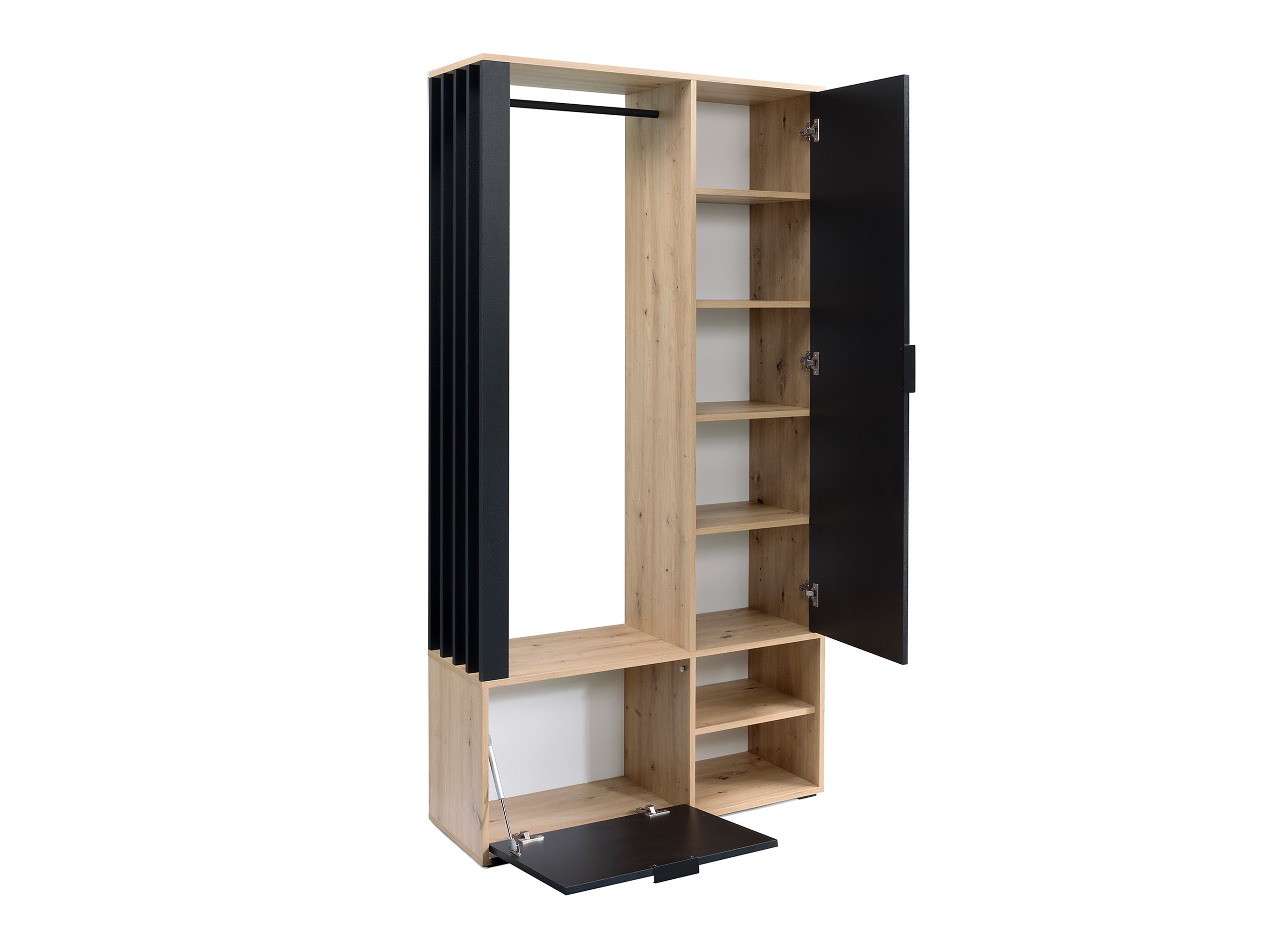 Set de hol Vinea (Nuc + Negru)