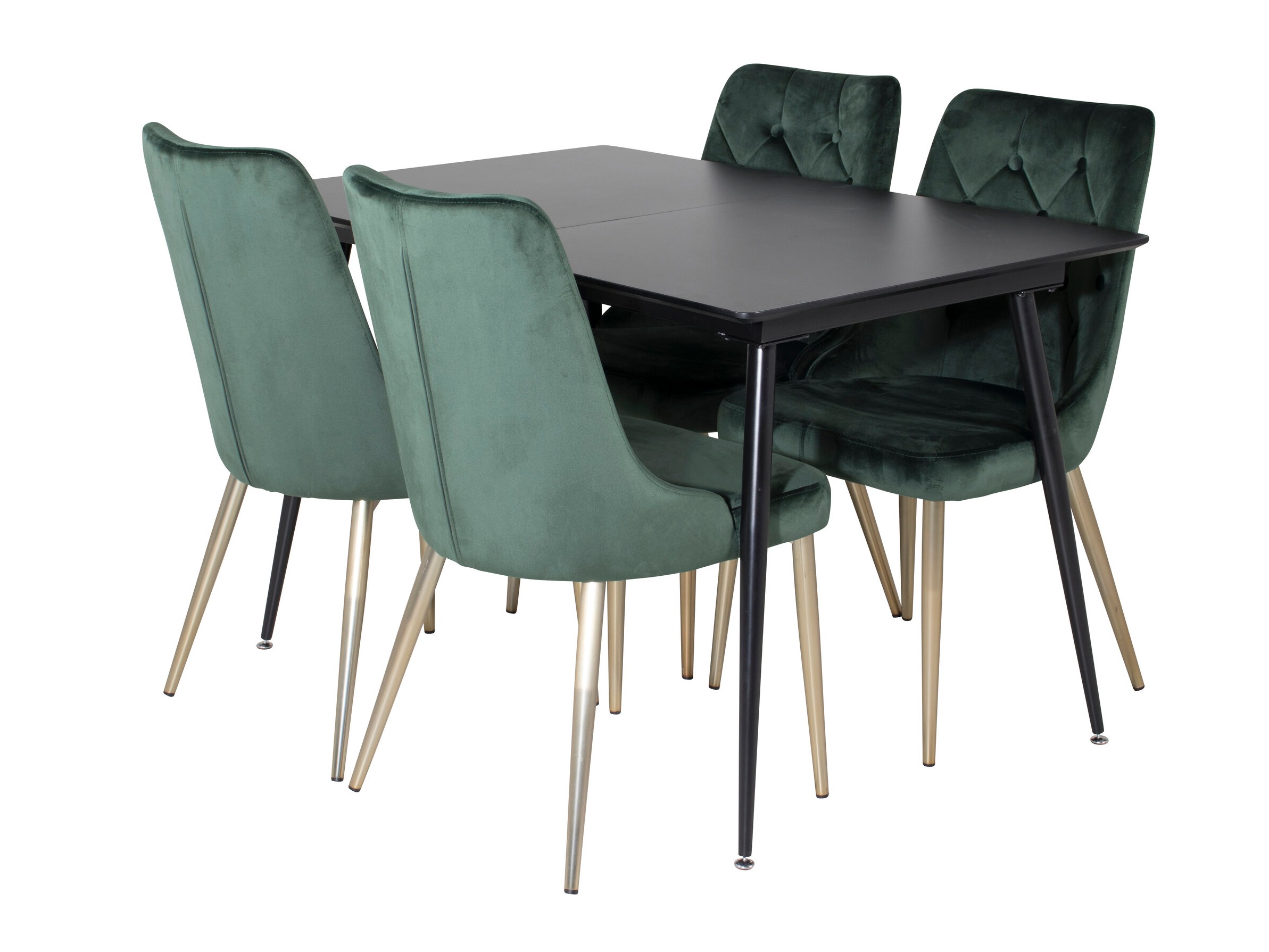 Set de mese Dallas 1522 (Verde + Auriu)