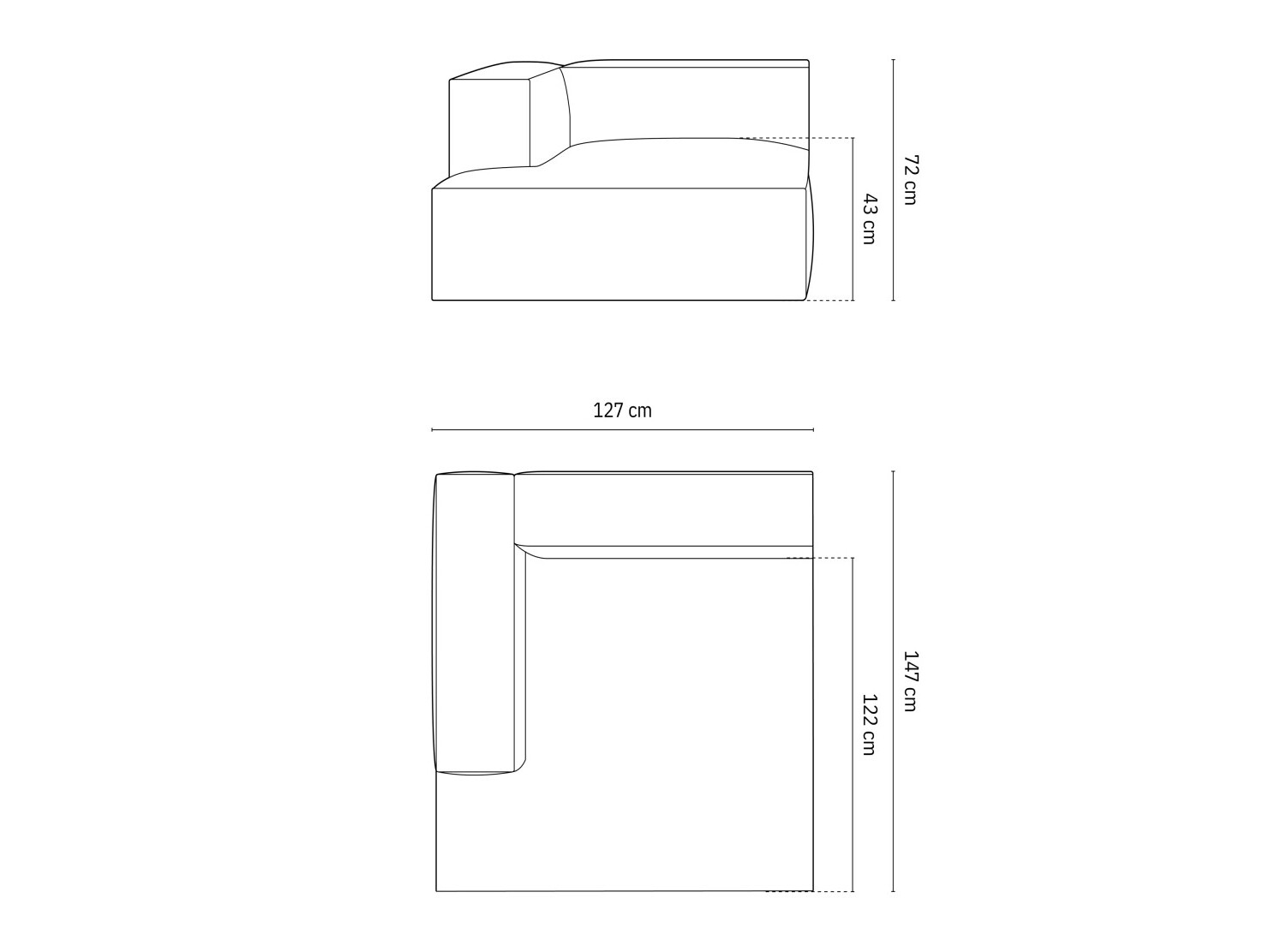 Sistem modular de șezut Sonsore 104 (Liberty 18)
