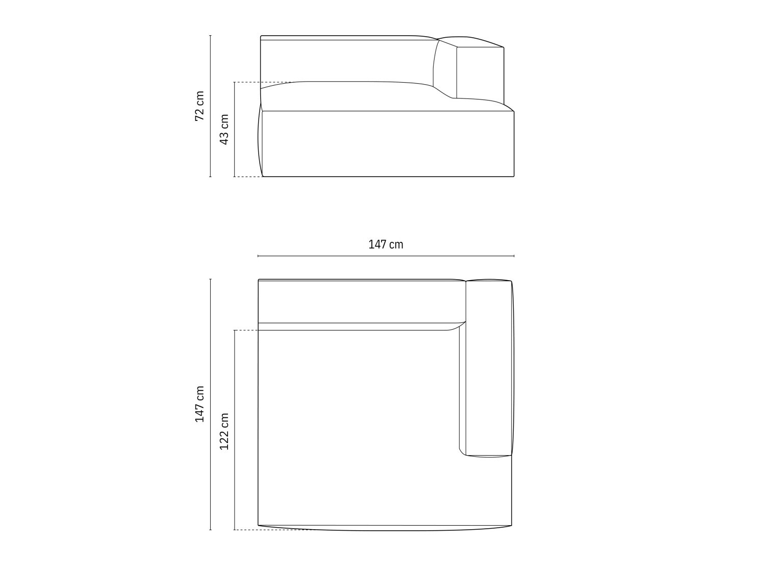 Sistem modular de șezut Sonsore 105 (Liberty 18)