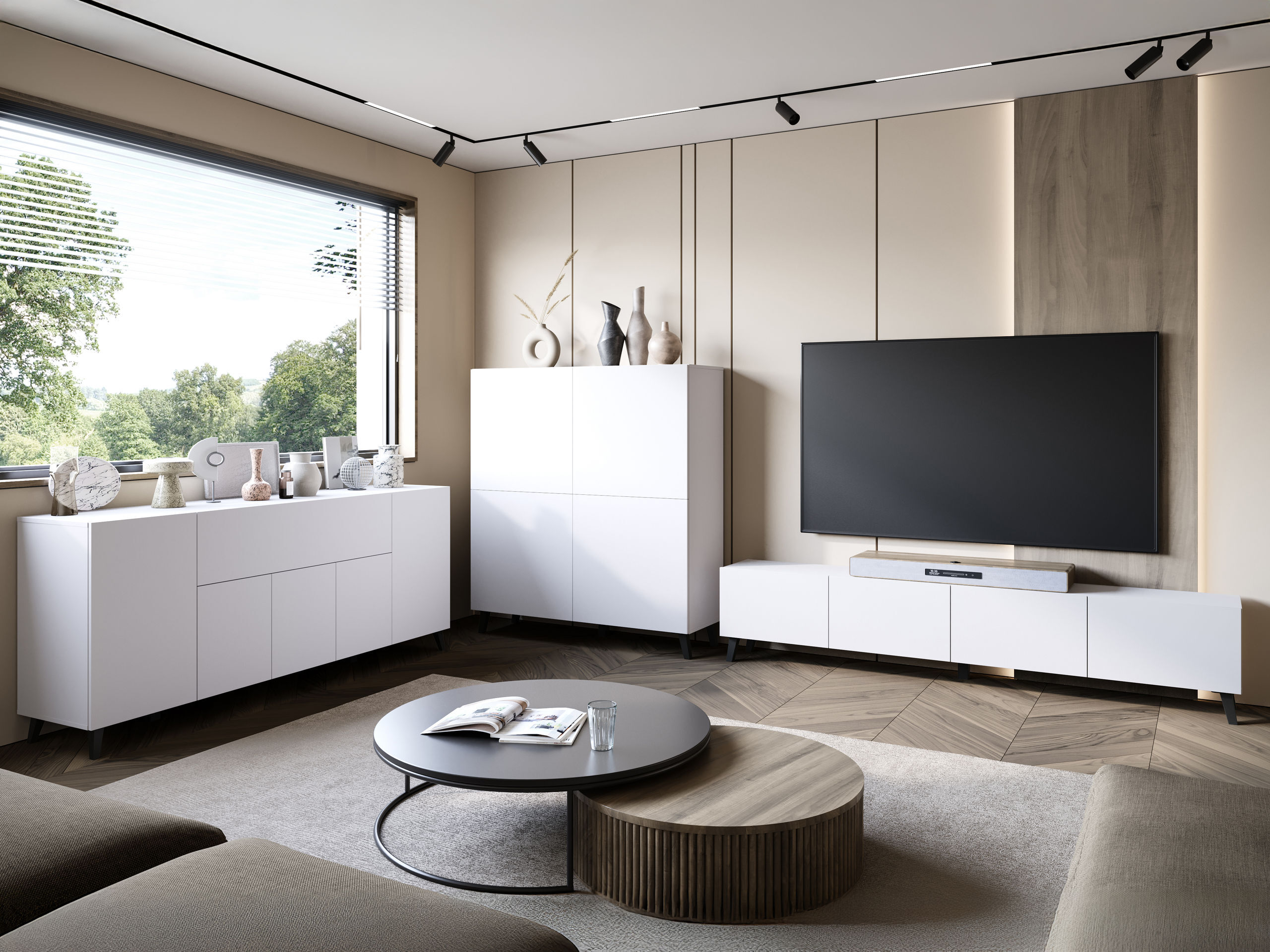 Bufet Levtive 100 (Alb)