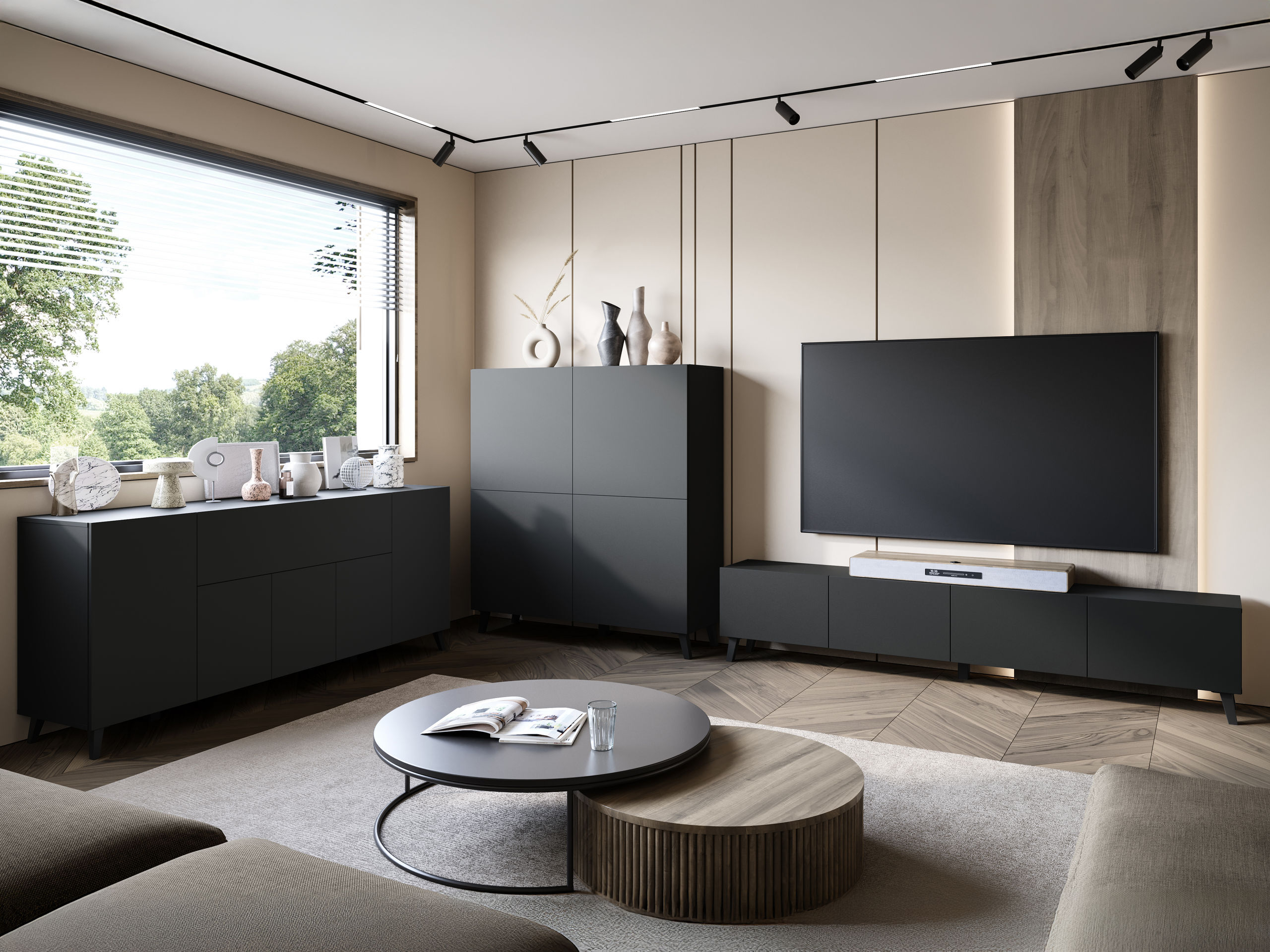 Bufet Levtive 100 (Grafit)