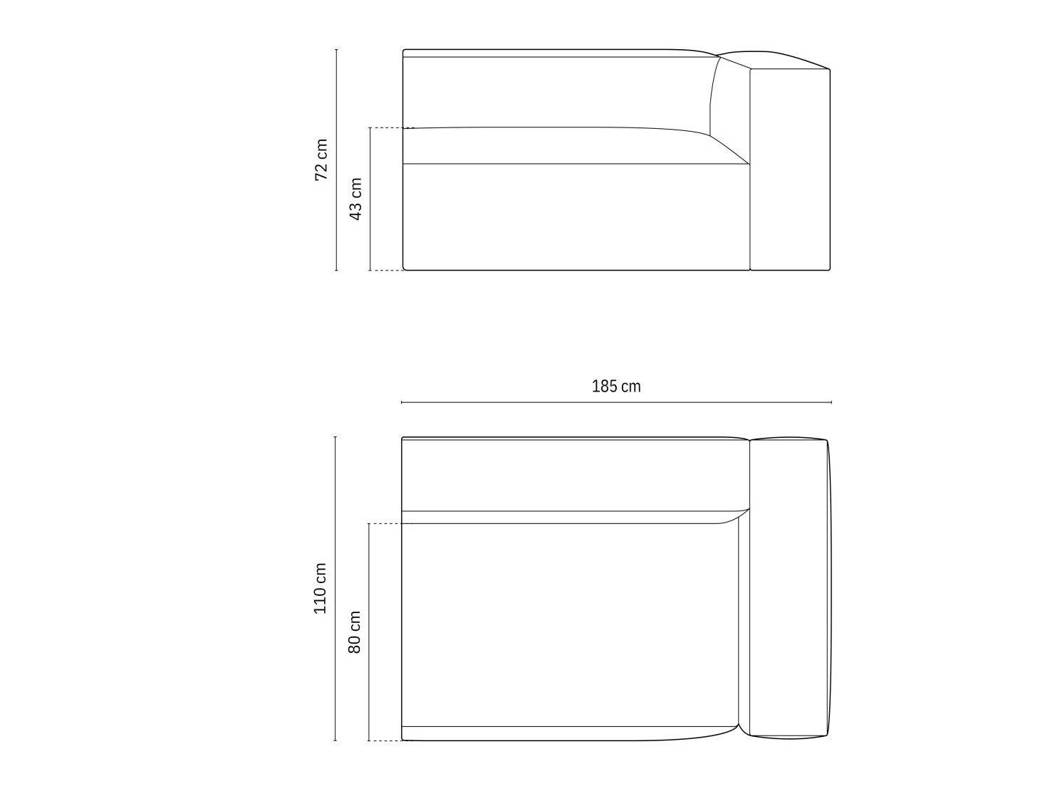 Sistem modular de șezut Sonsore 108 (Liberty 05)