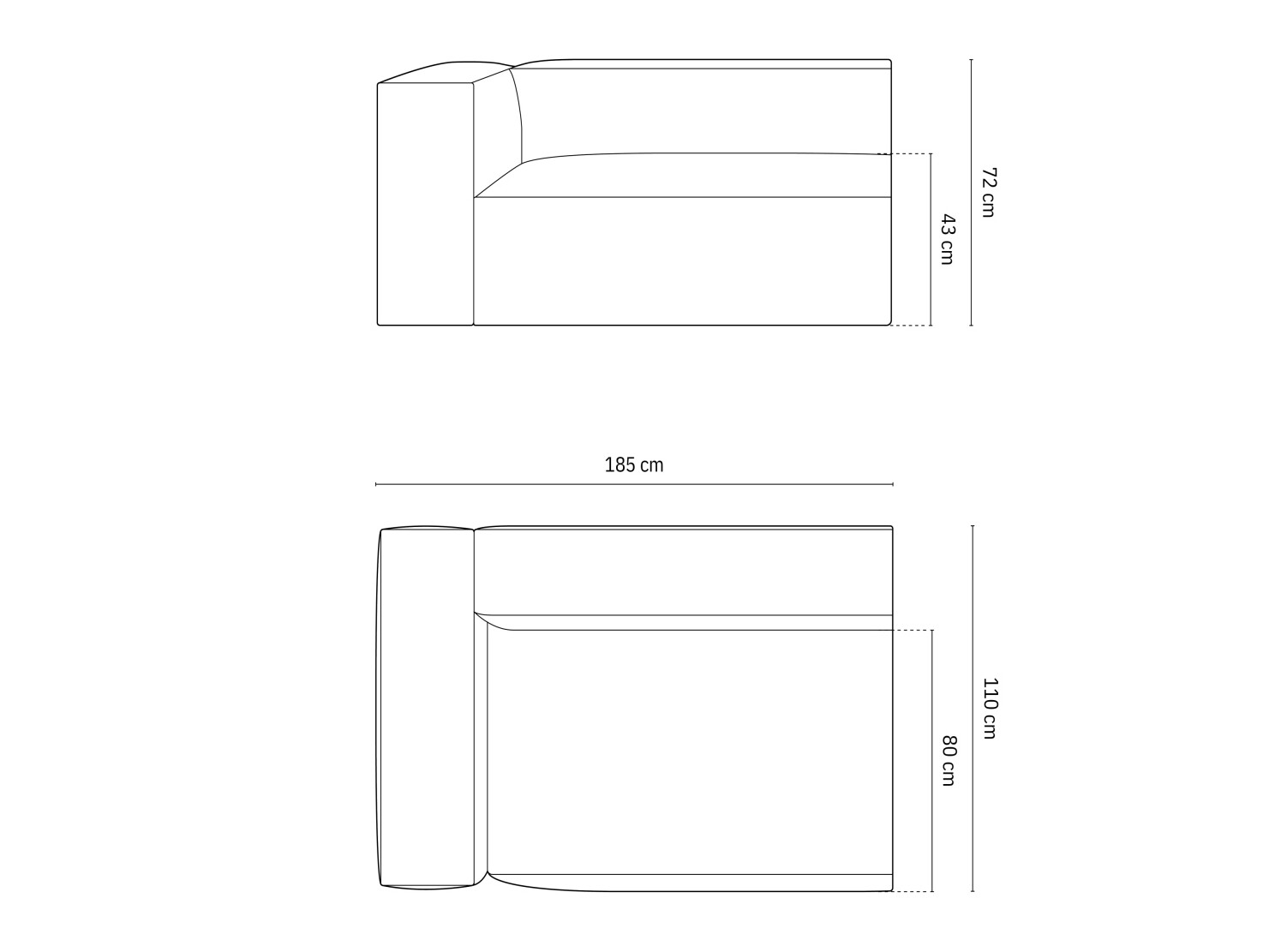 Sistem modular de șezut Sonsore 108 (Liberty 18)