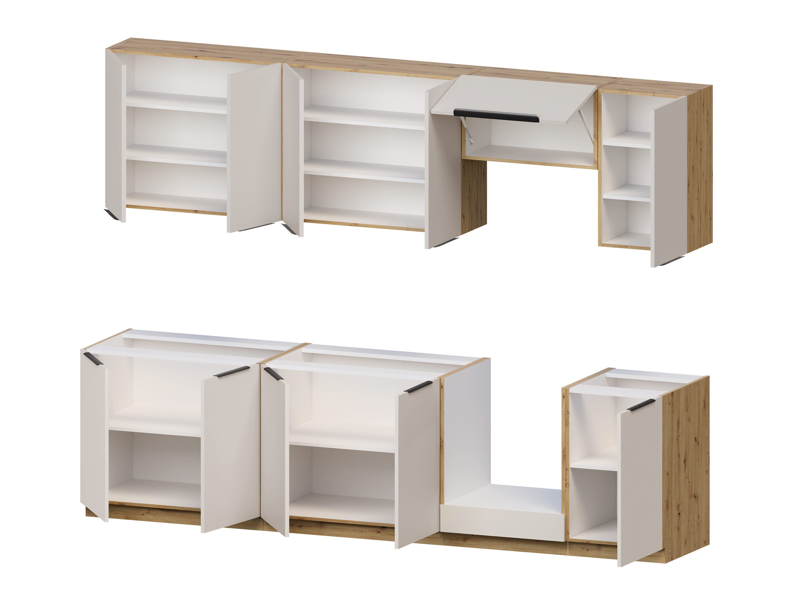 Set de bucătărie modular Sole 158
