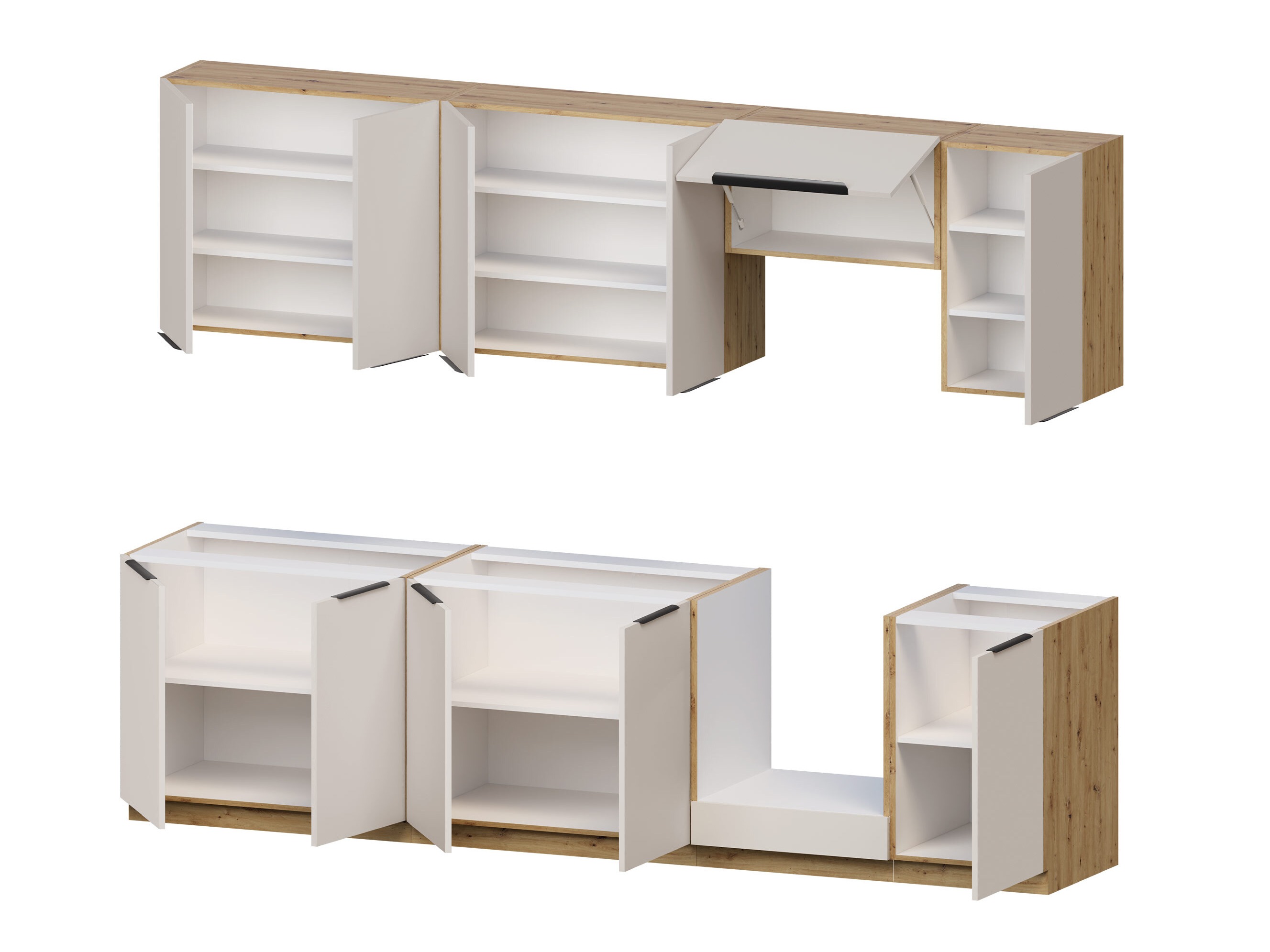 Set de bucătărie modular Sole 158