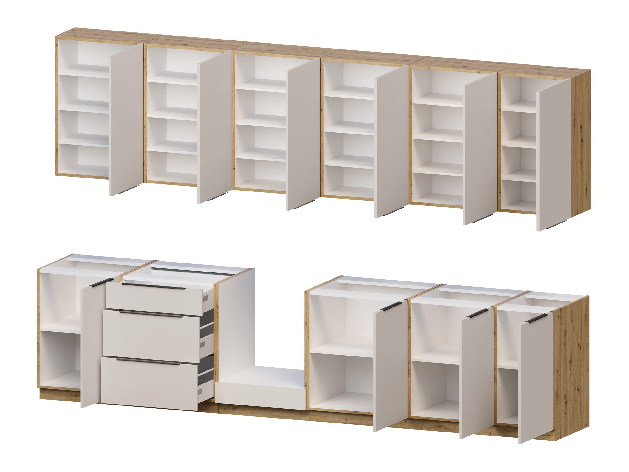 Set de bucătărie modular Sole 159