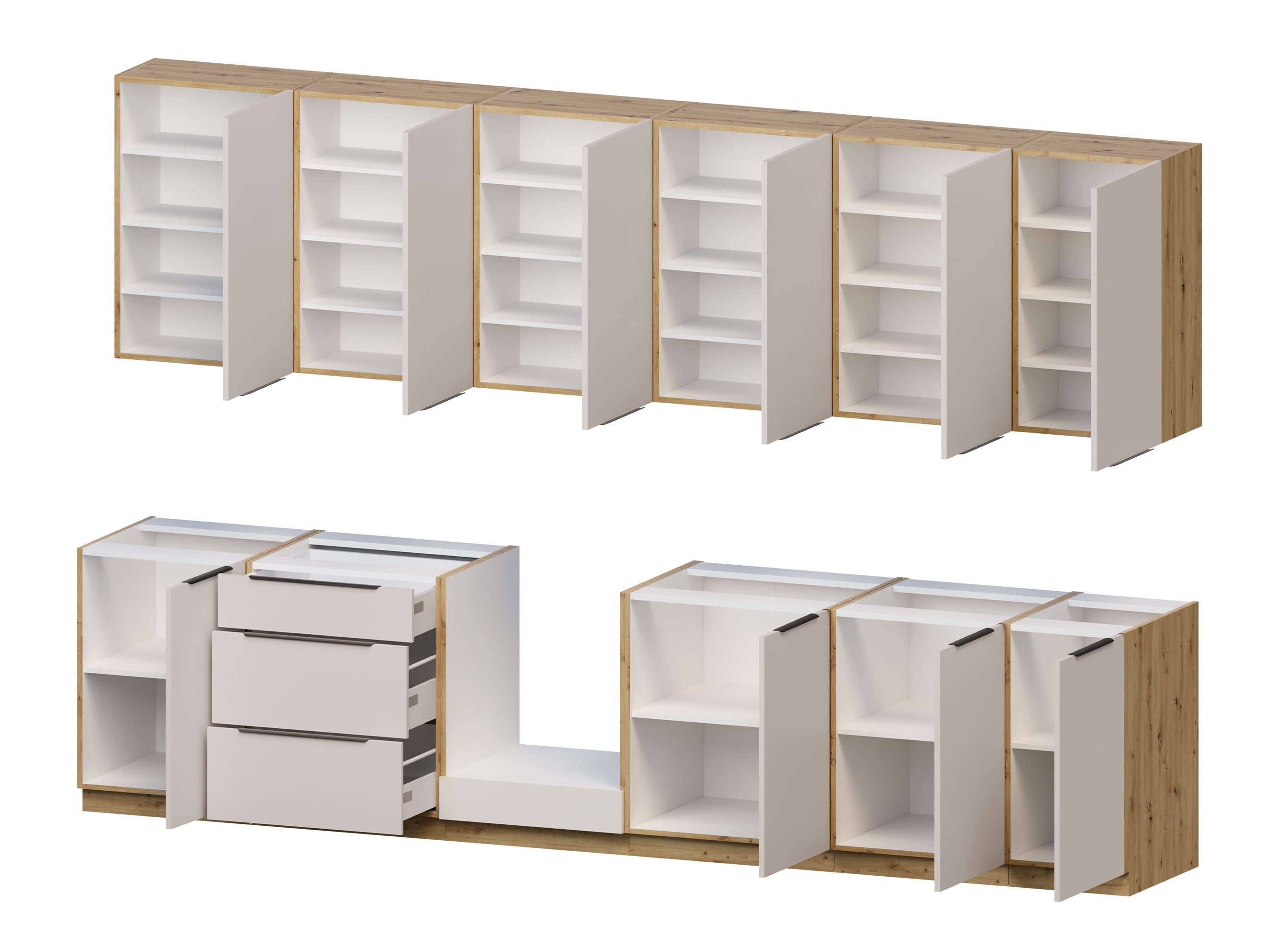 Set de bucătărie modular Sole 159