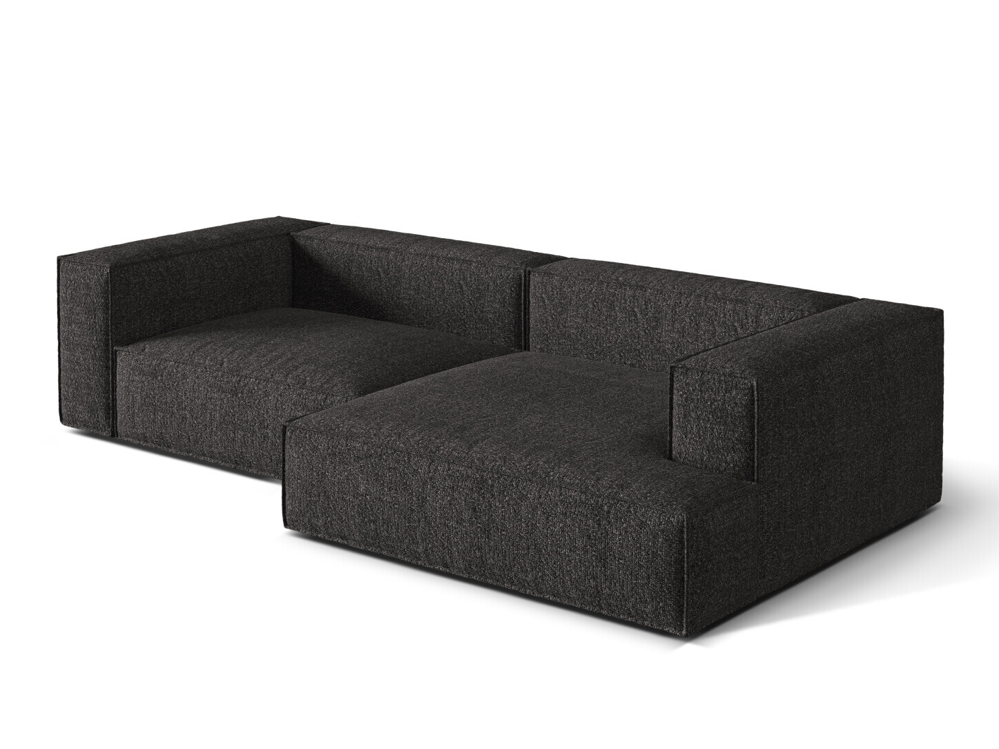 Colțar modular Sonsore 114 (Monet Anthracite)