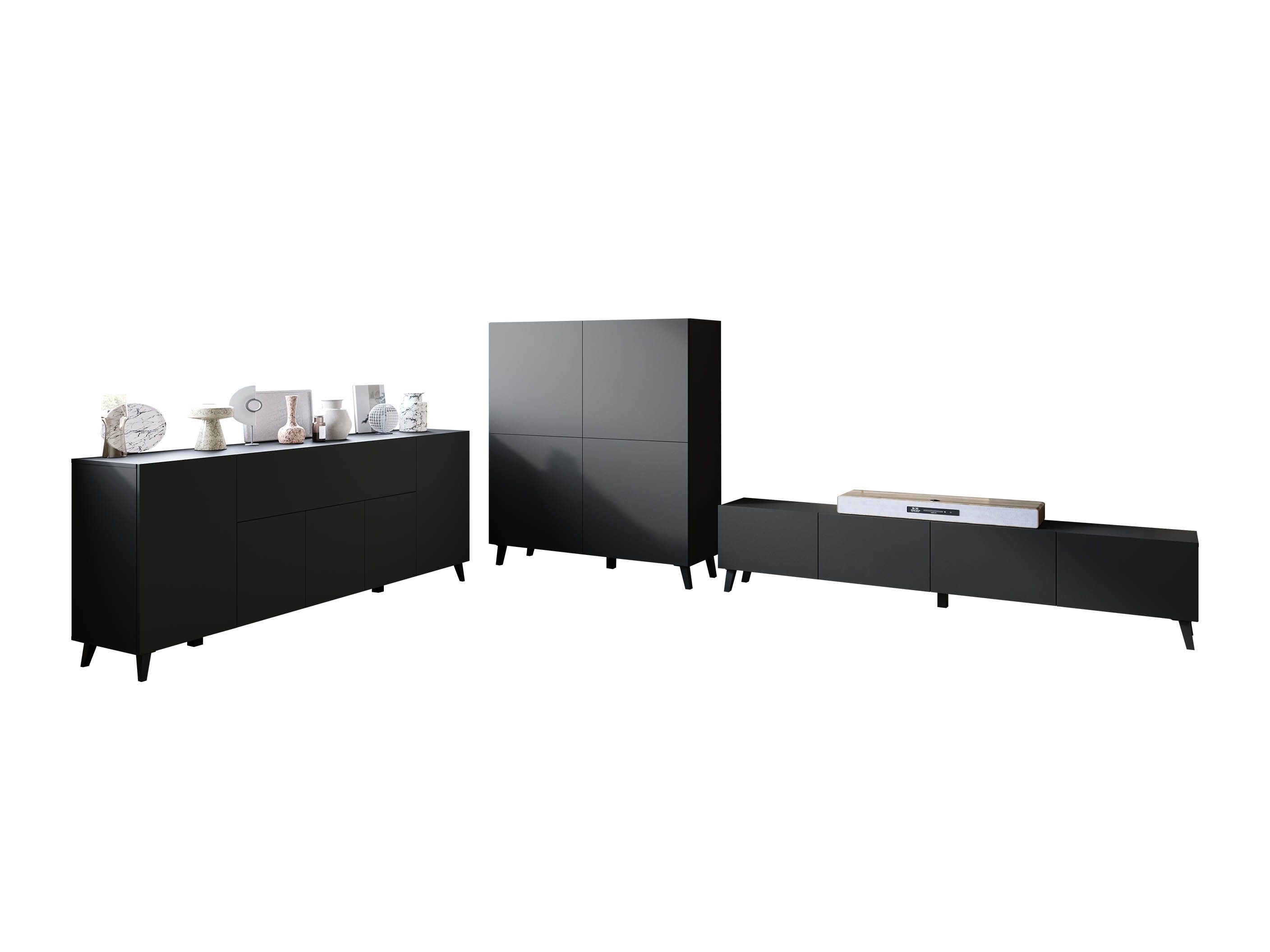 Set de living Levtive 104 (Grafit)