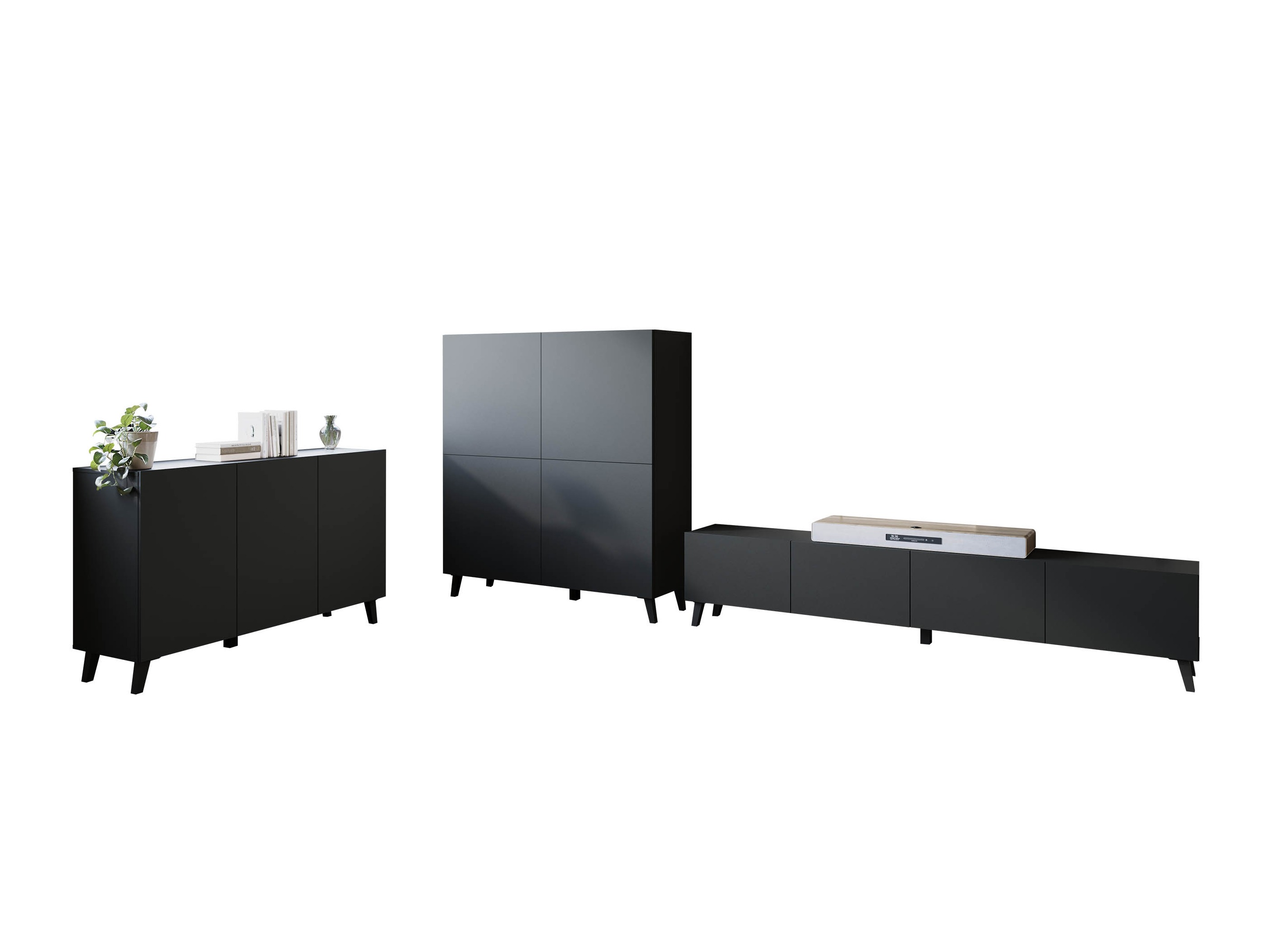 Set de living Levtive 105 (Grafit)