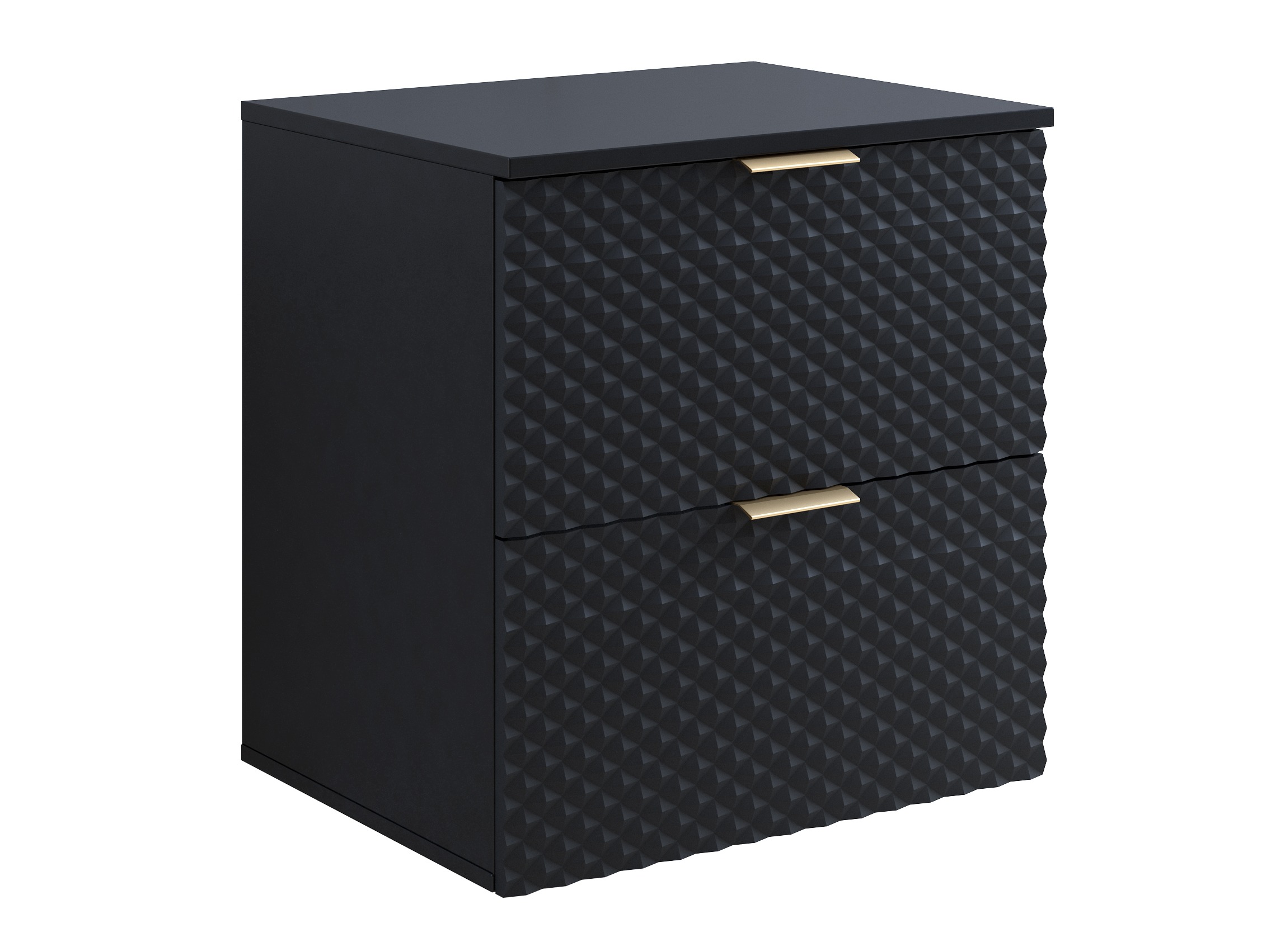 Cabinet atârnat pentru baie Liretu 106 (Negru)